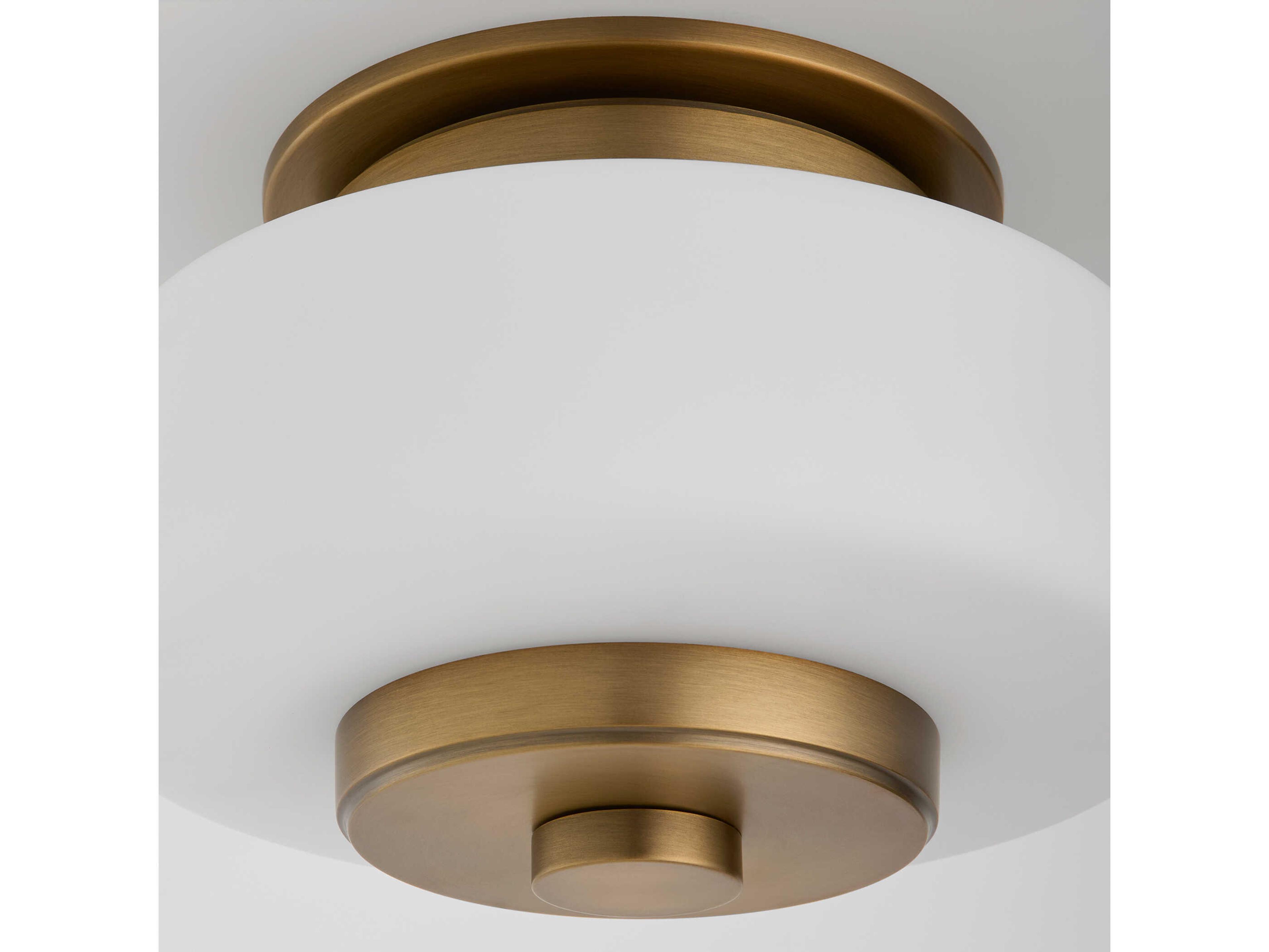 Oxygen by Quorum Favo Brushed Brass Geometric Pendant