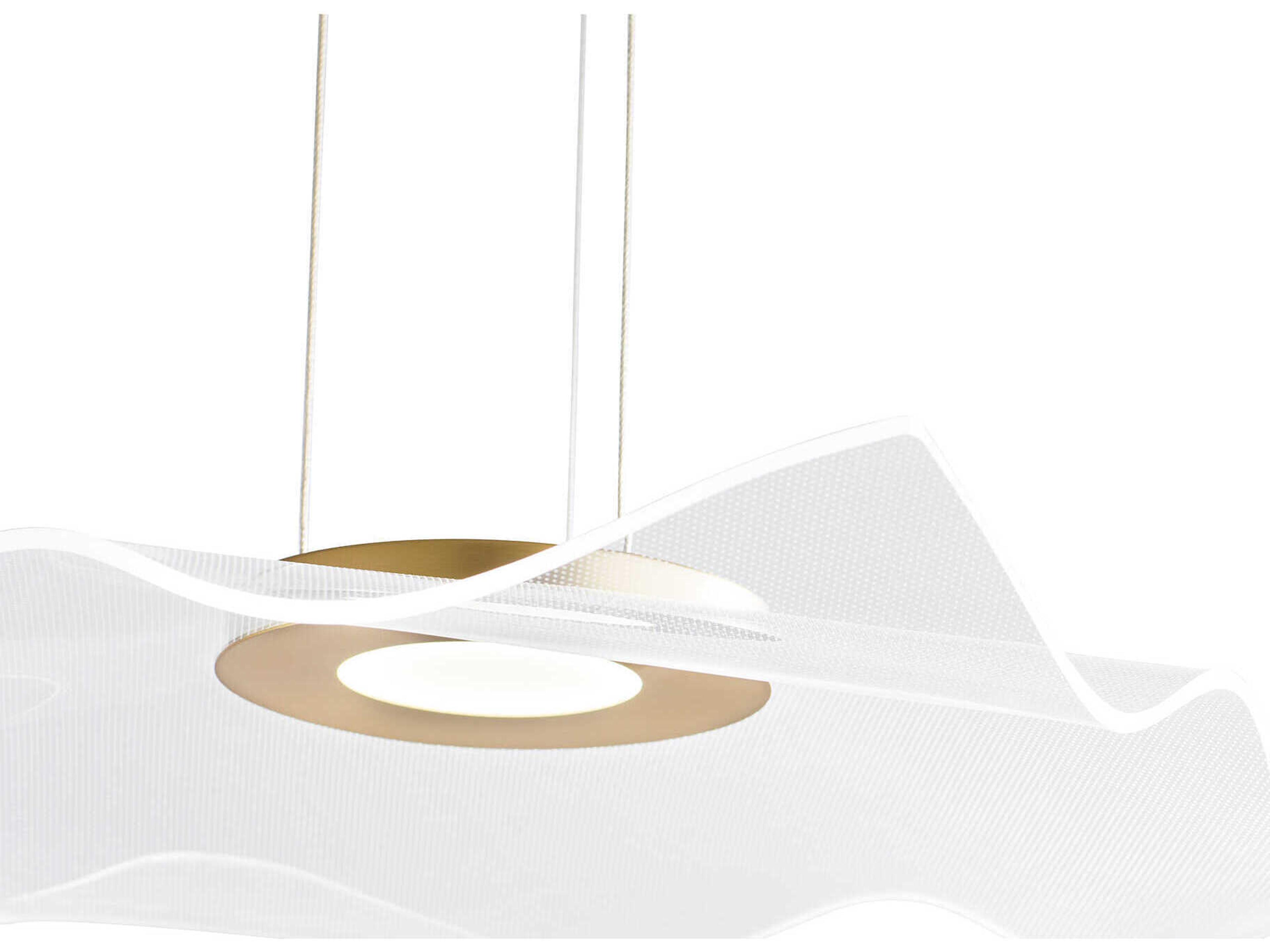 Oxygen by Quorum Medusa 1-Light Aged Brass Pendant