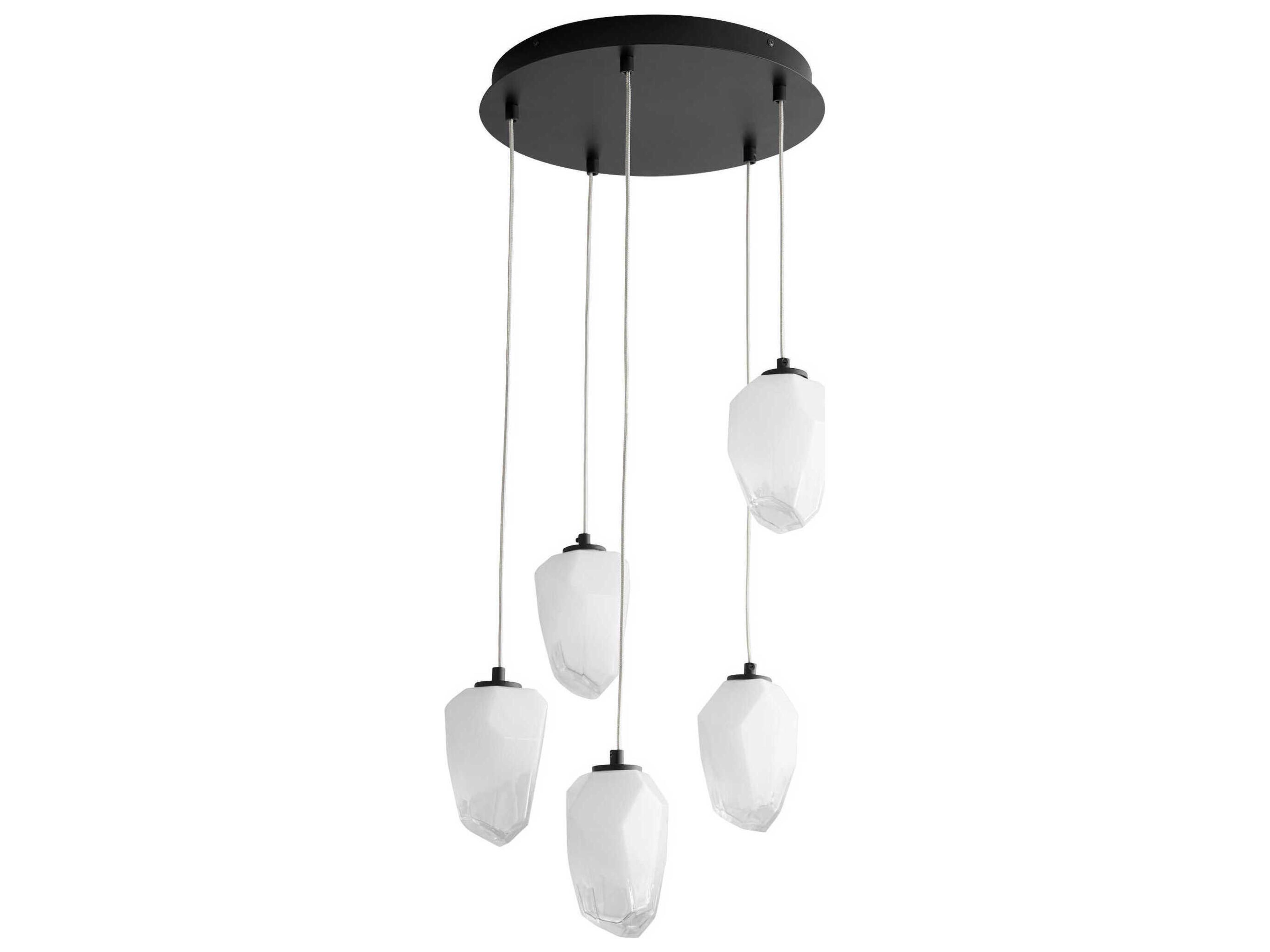 Vivo 5-Light Black Pendant