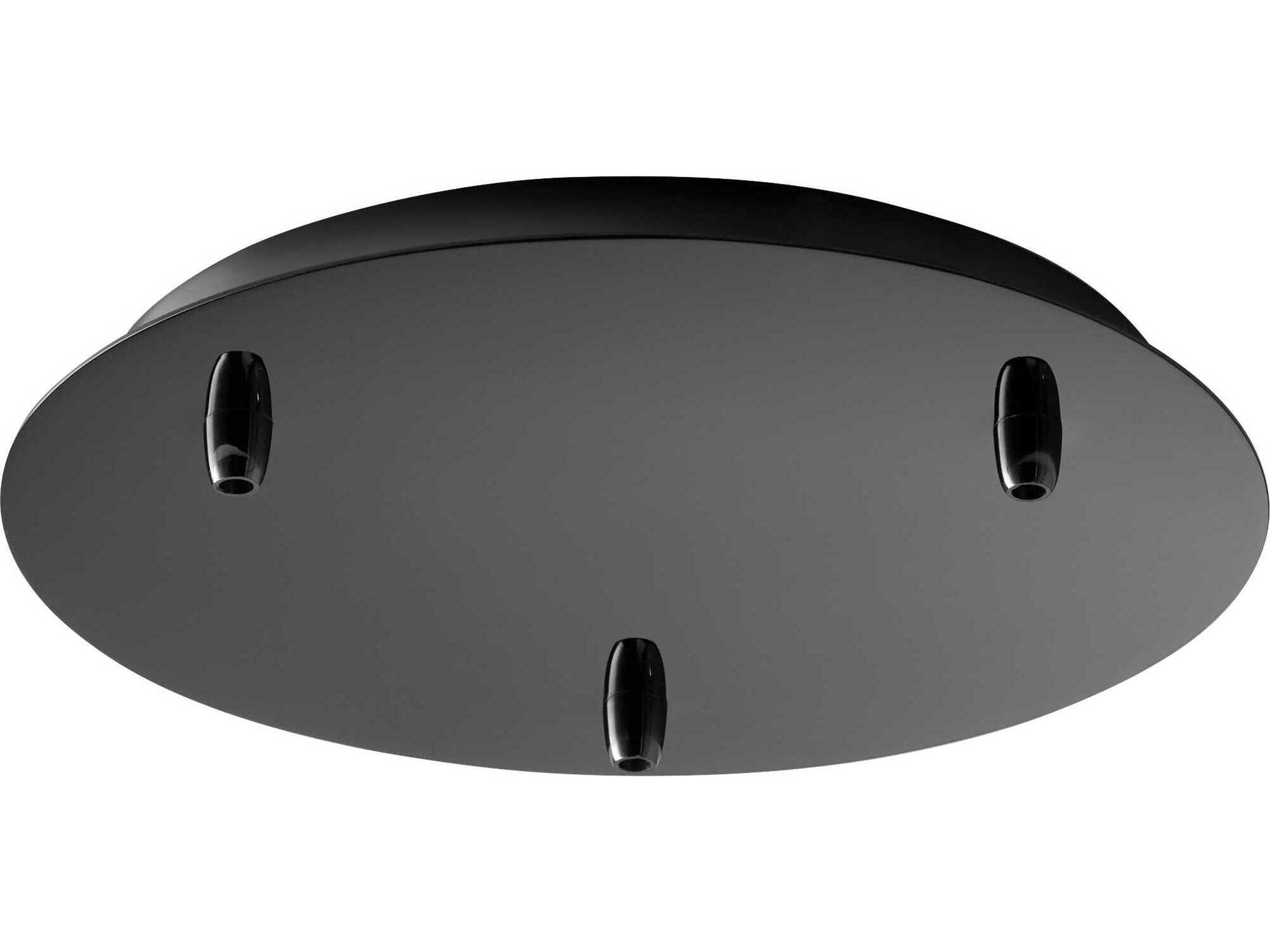 Gunmetal 3-Light Pendant Canopy