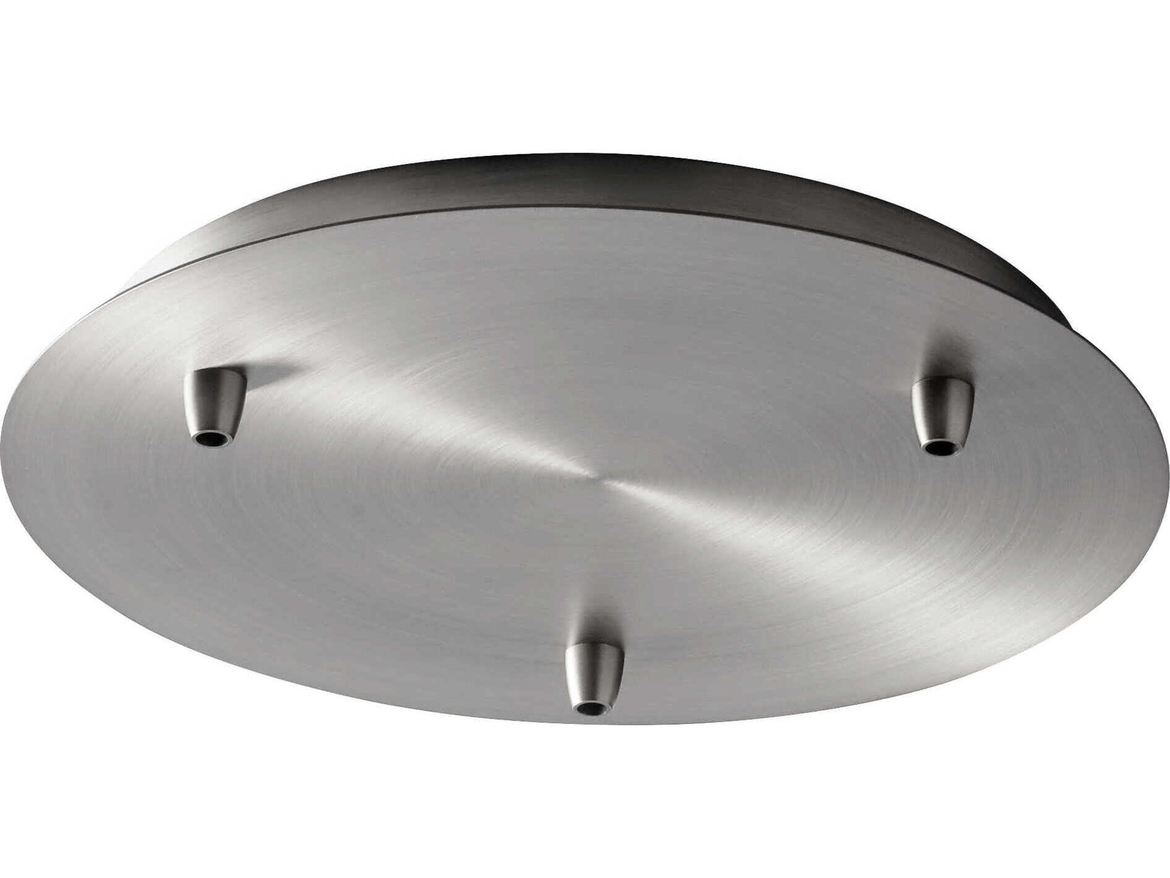 Satin Nickel 3-Light Pendant Canopy