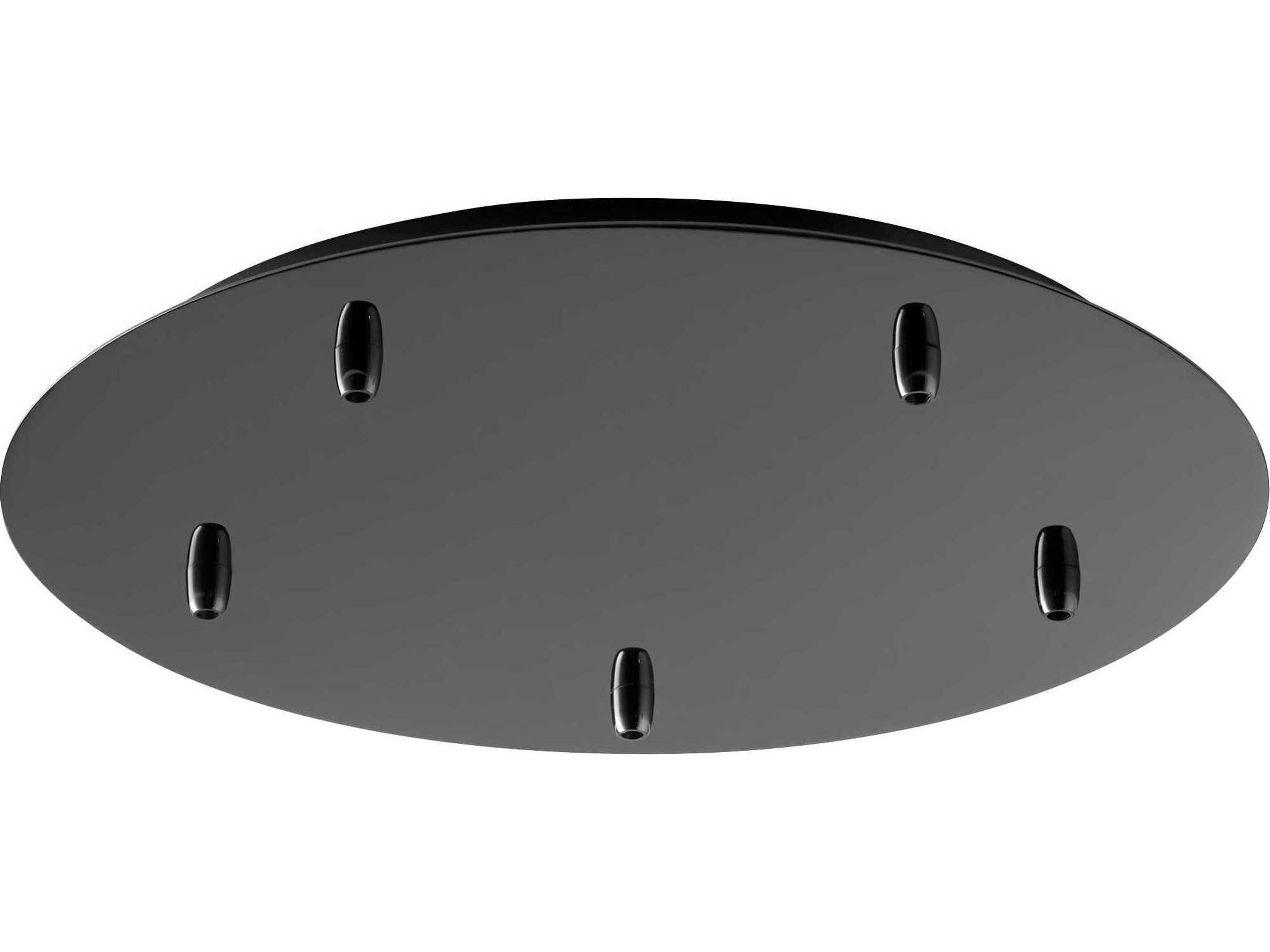 Gunmetal 5-Light Pendant Canopy