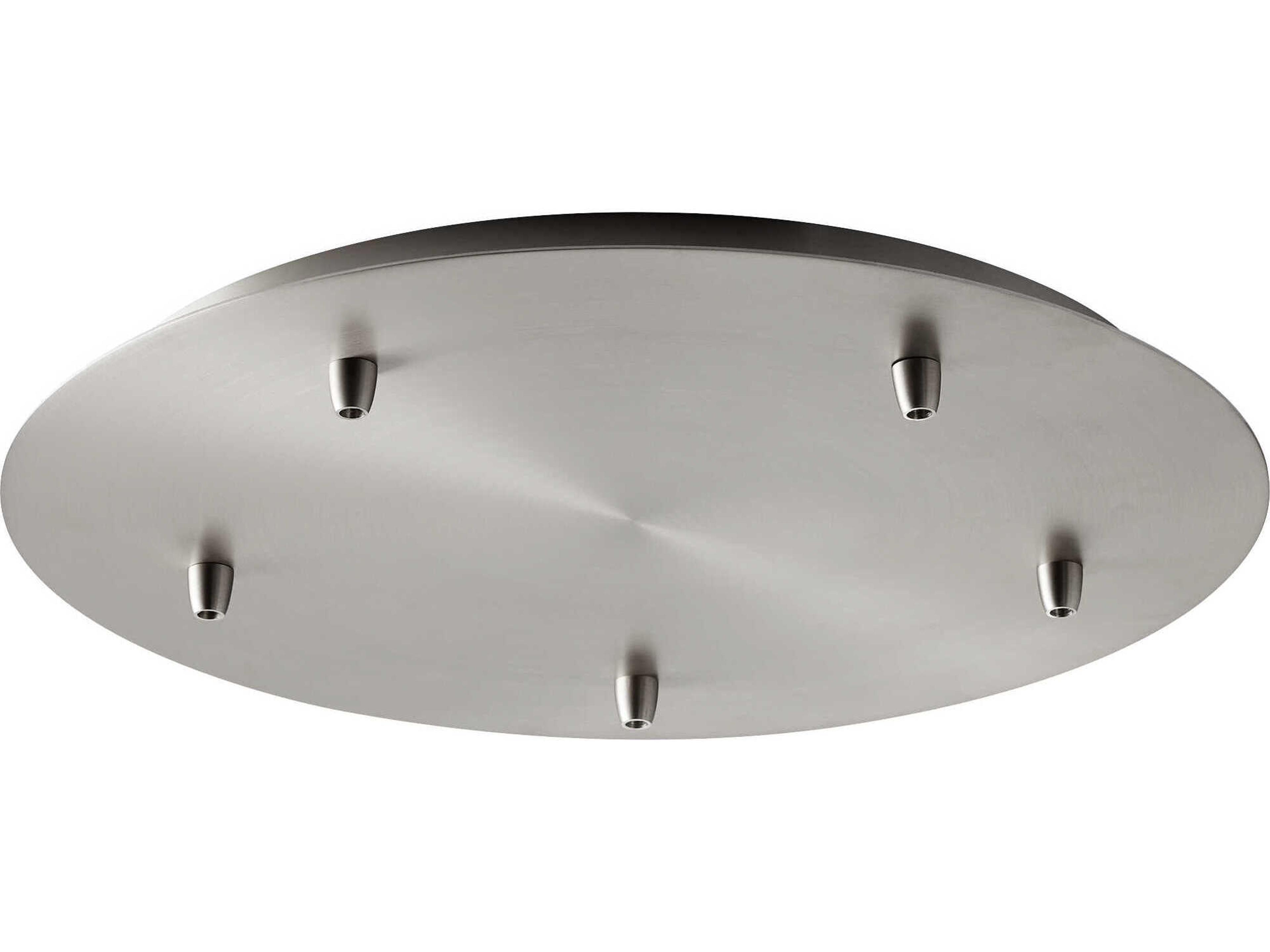 Satin Nickel 5-Light Pendant Canopy