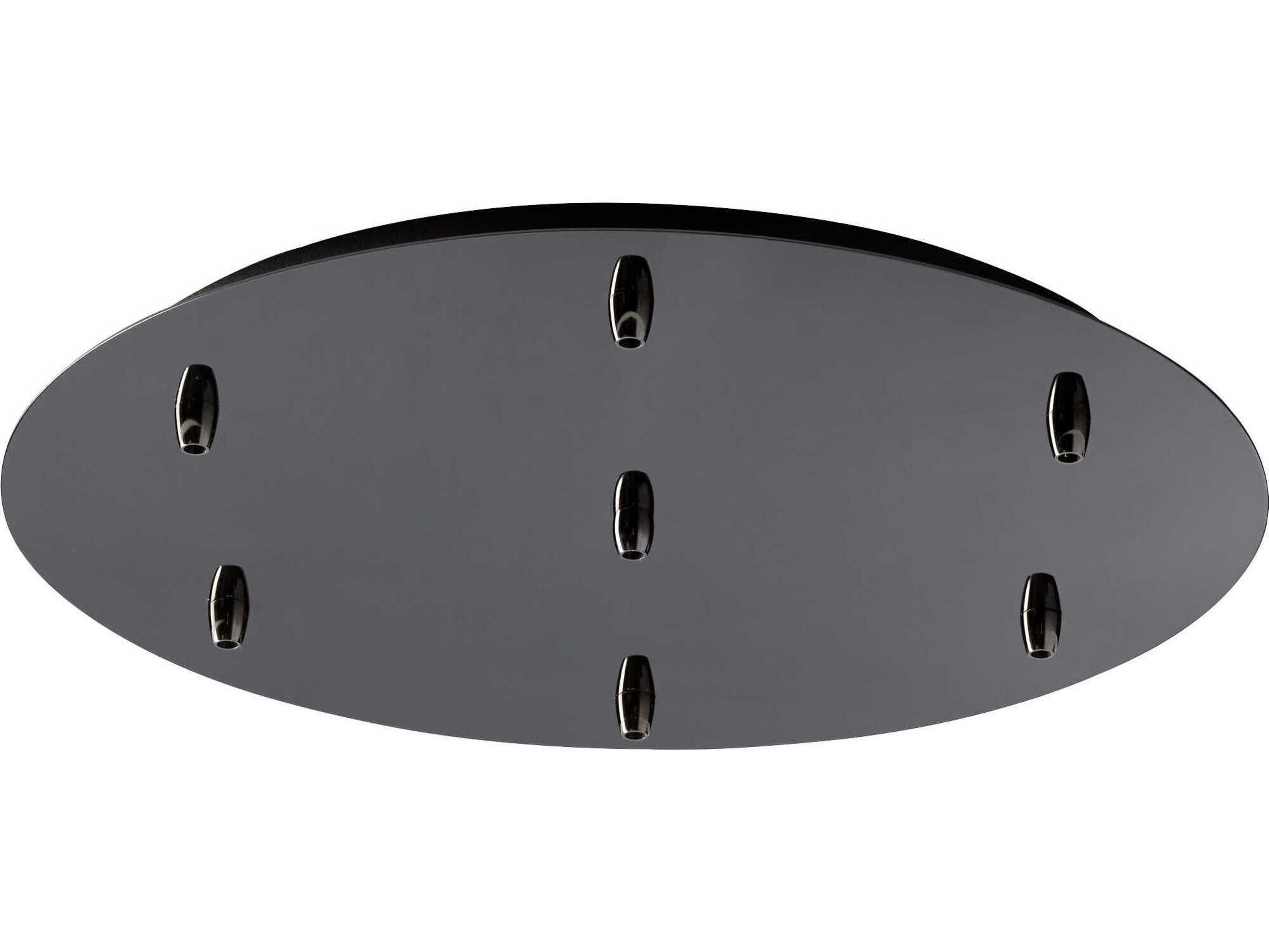 Gunmetal 7-Light Pendant Canopy