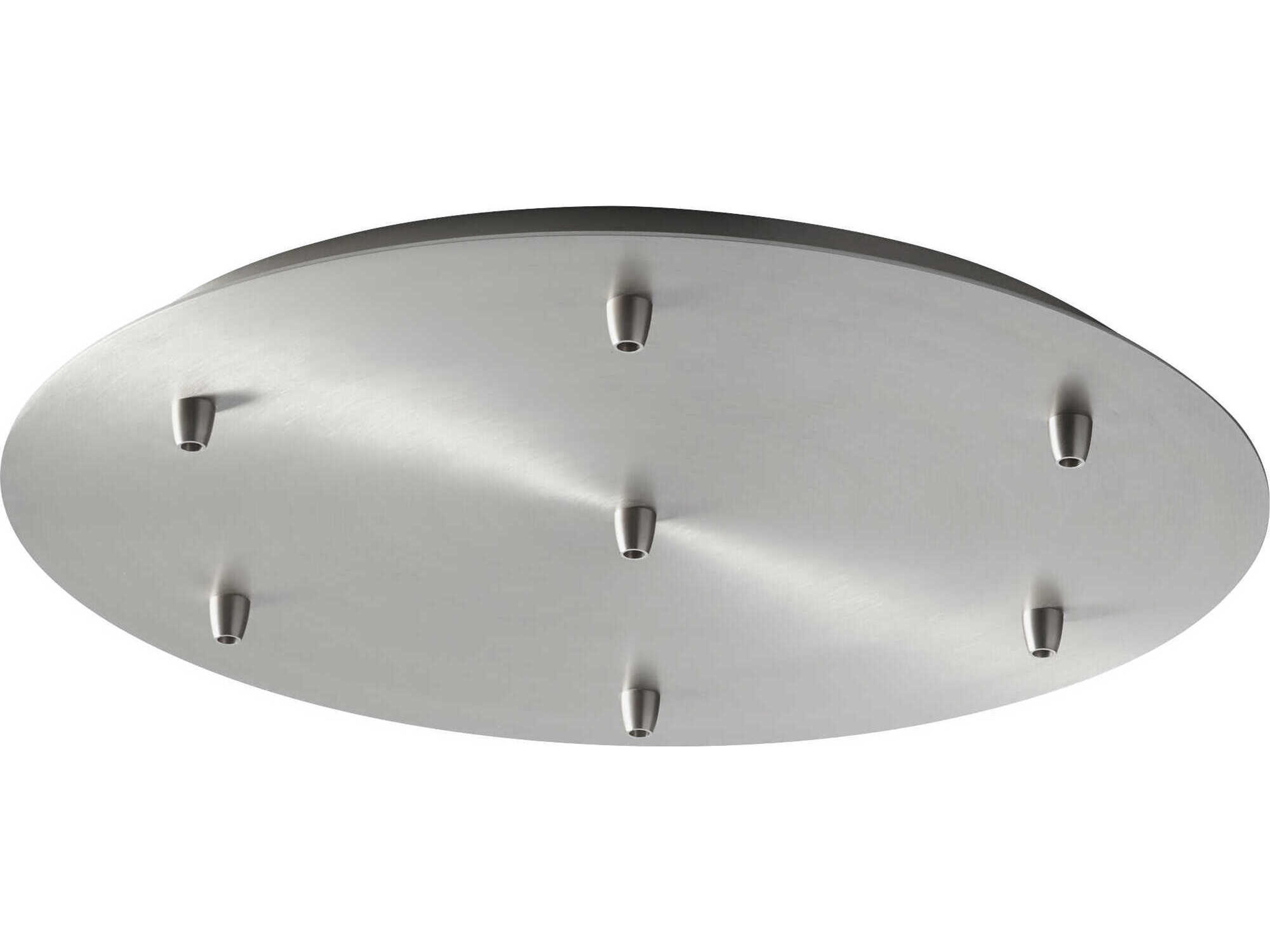 Satin Nickel 7-Light Pendant Canopy