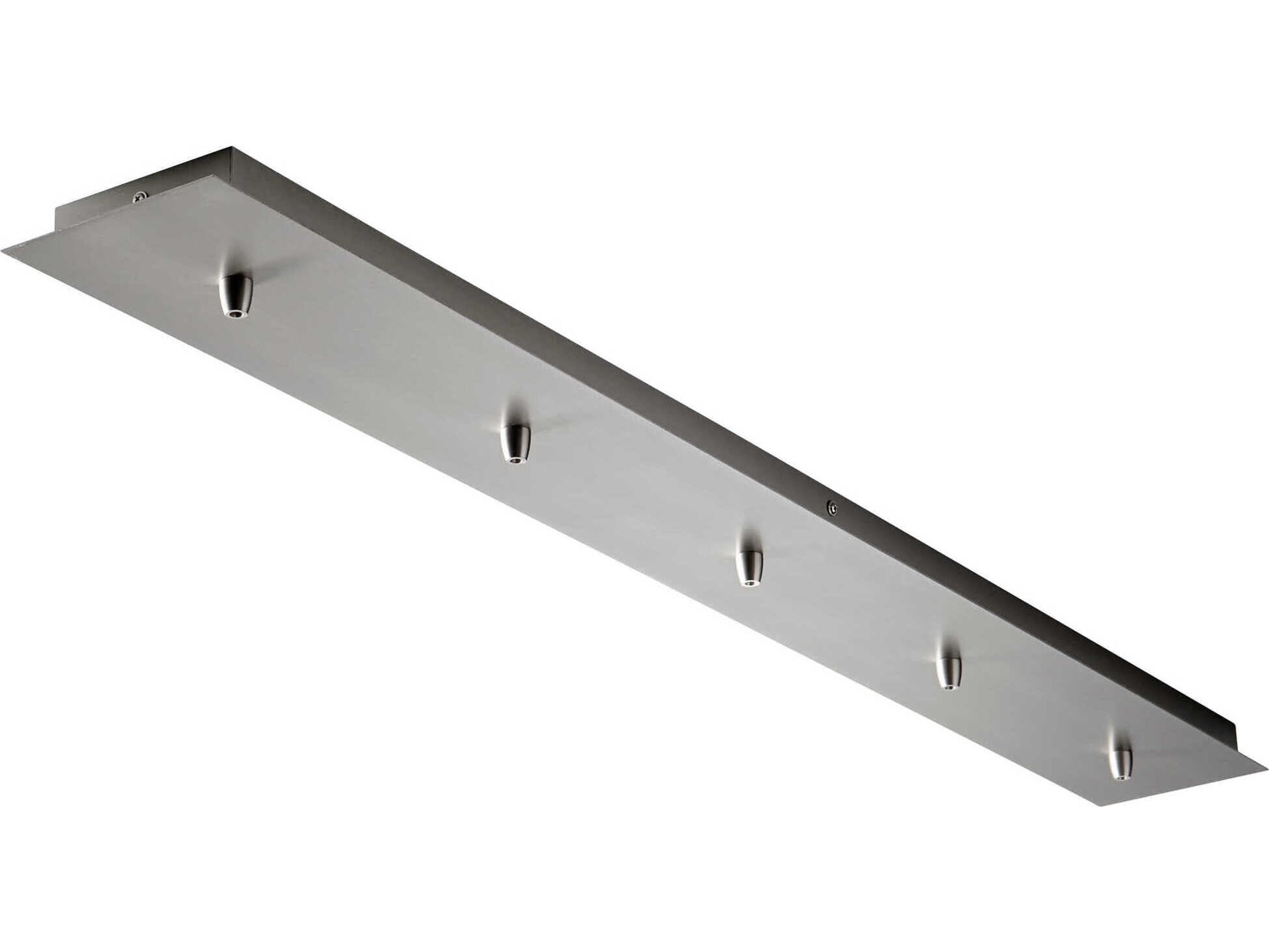 Satin Nickel 5-Light Linear Canopy