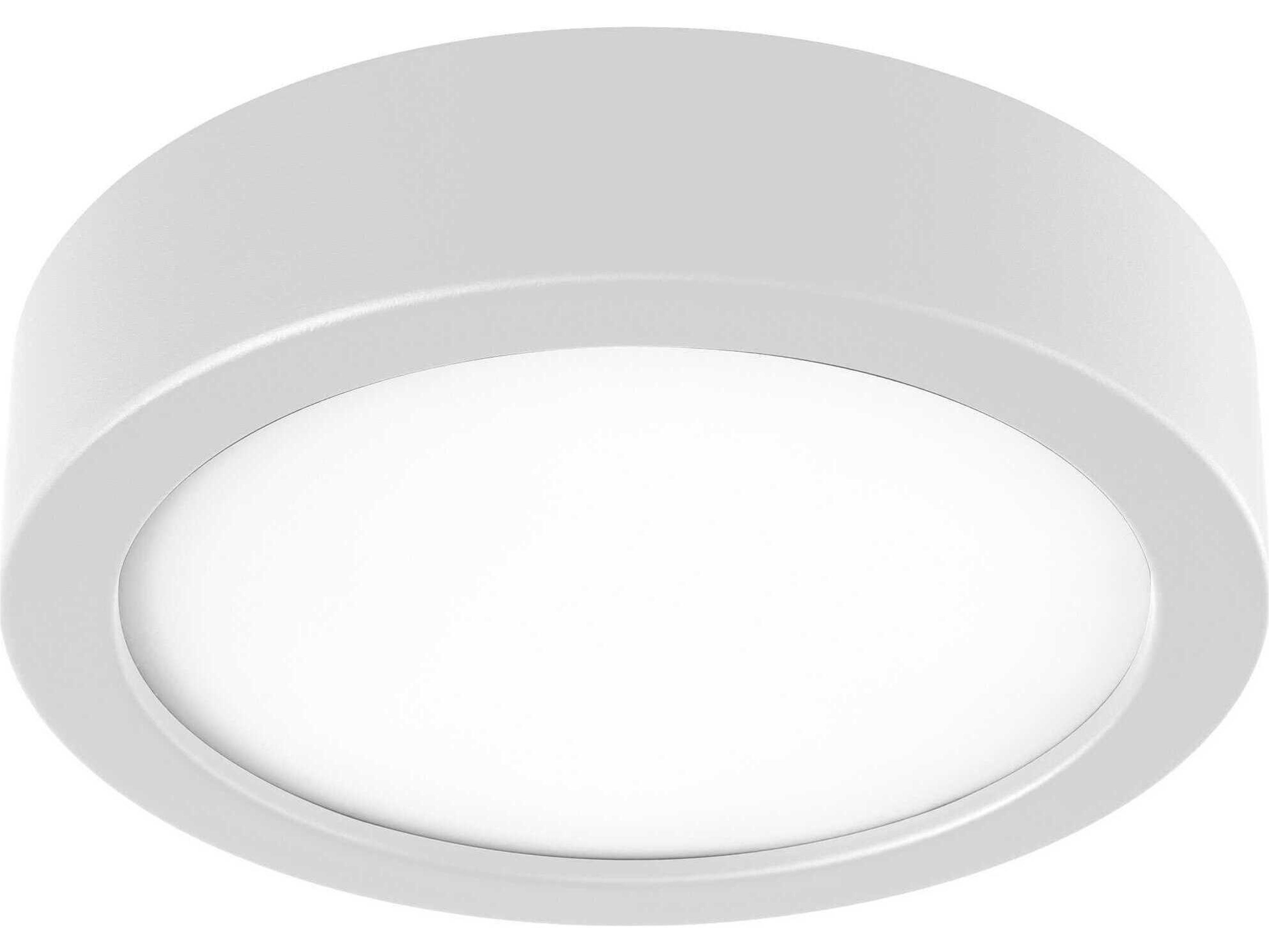 Fleet White Disk Fan Light Kit