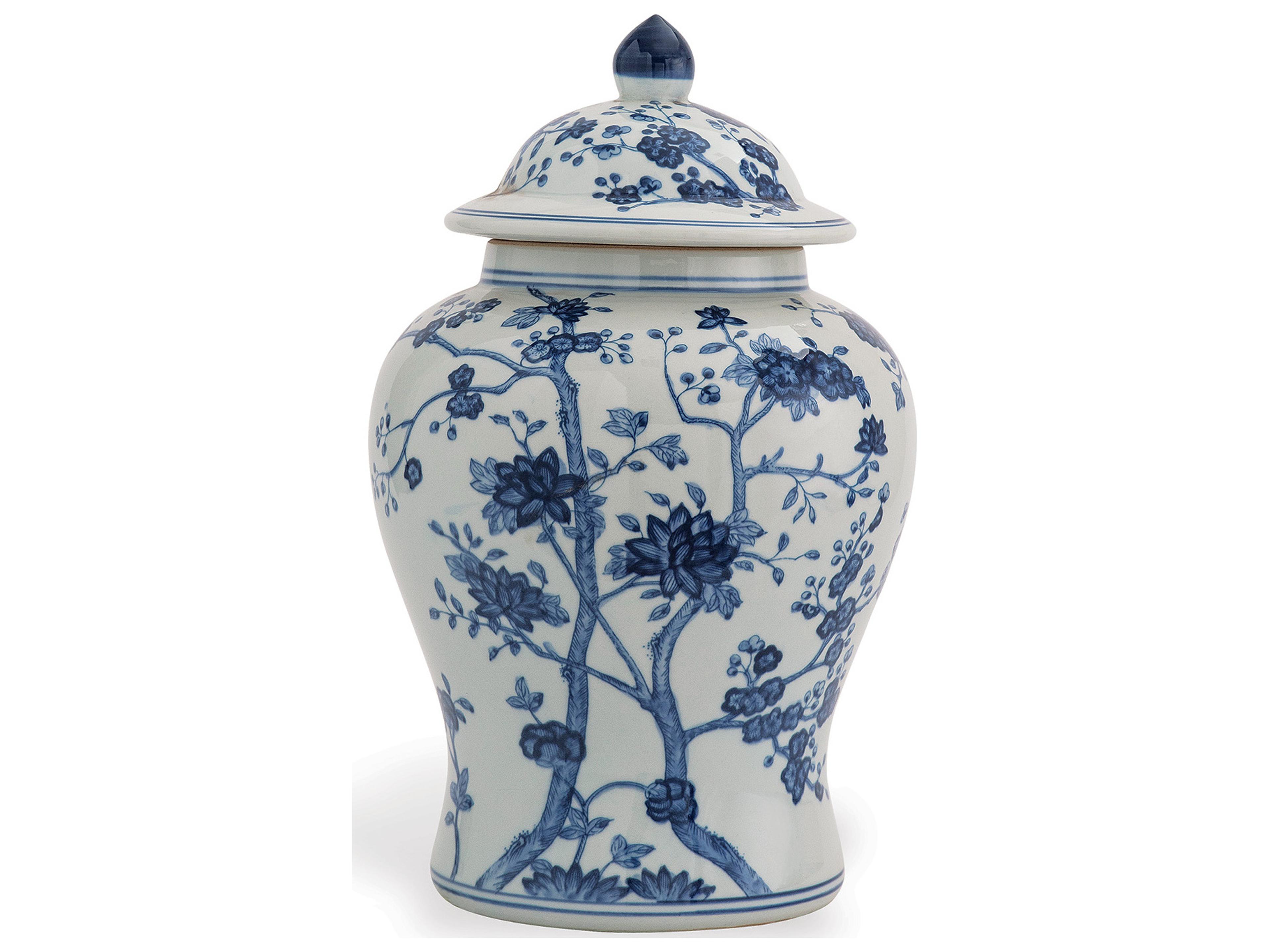 Georgia Blue Small Jar 18"H