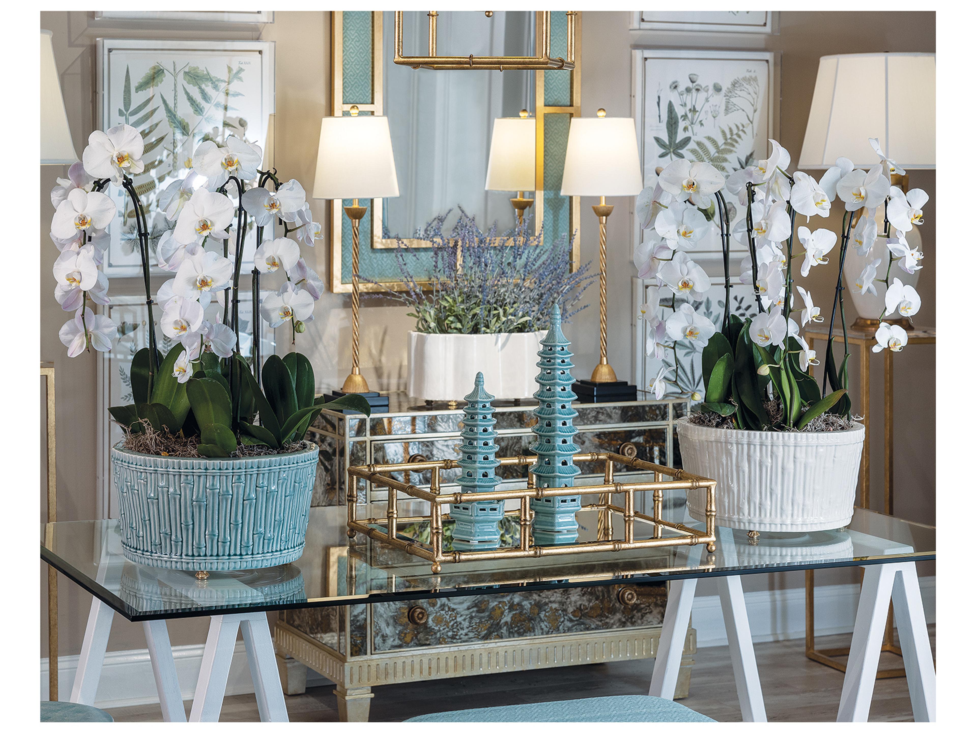 Port 68 Bamboo Garden  Celadon Center Basin