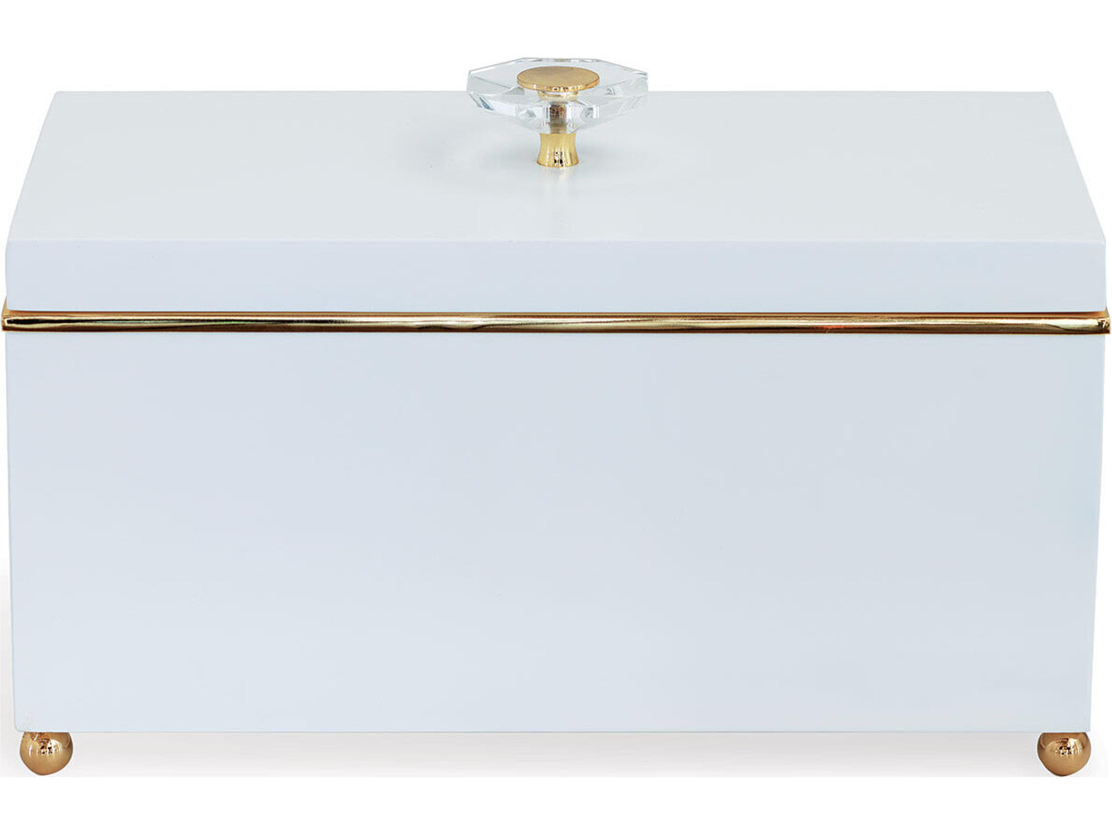 Naples White/Brass Box