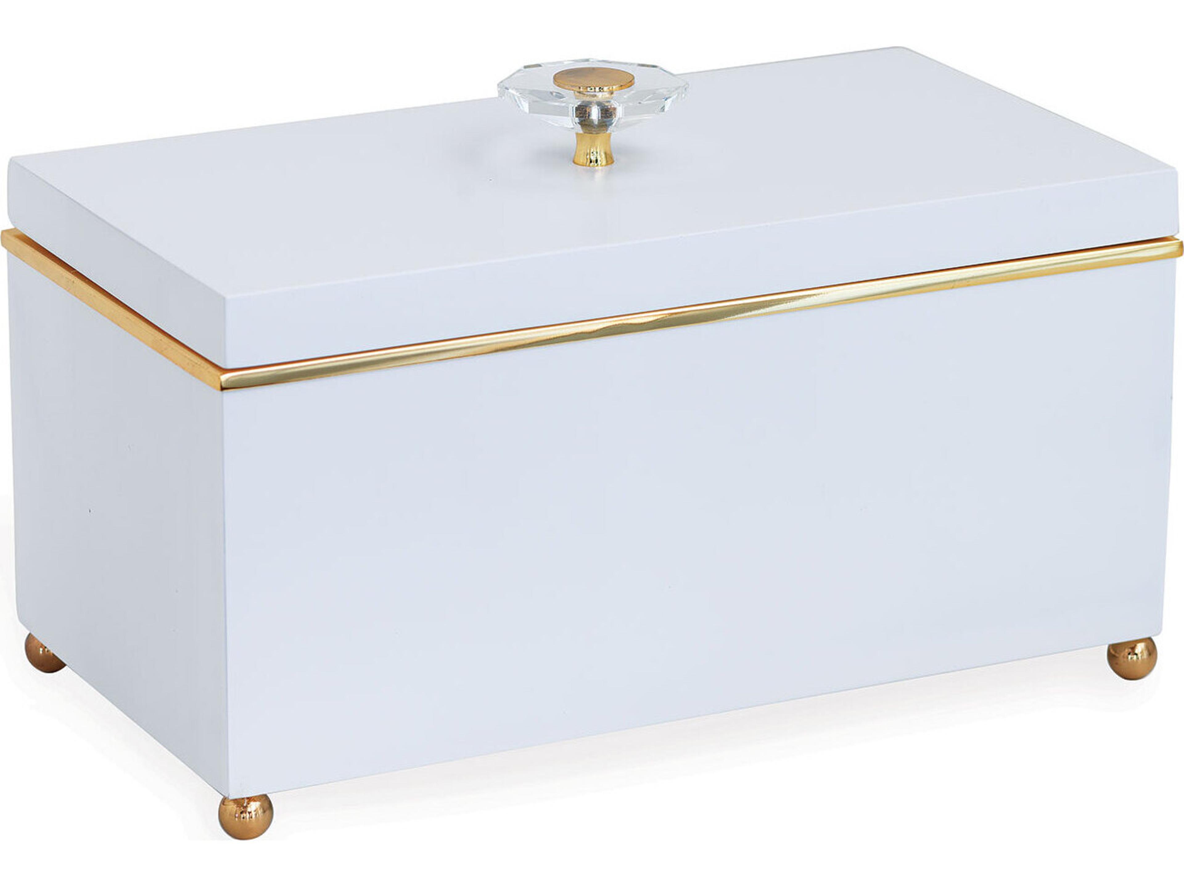 Port 68 Naples White/Brass Box
