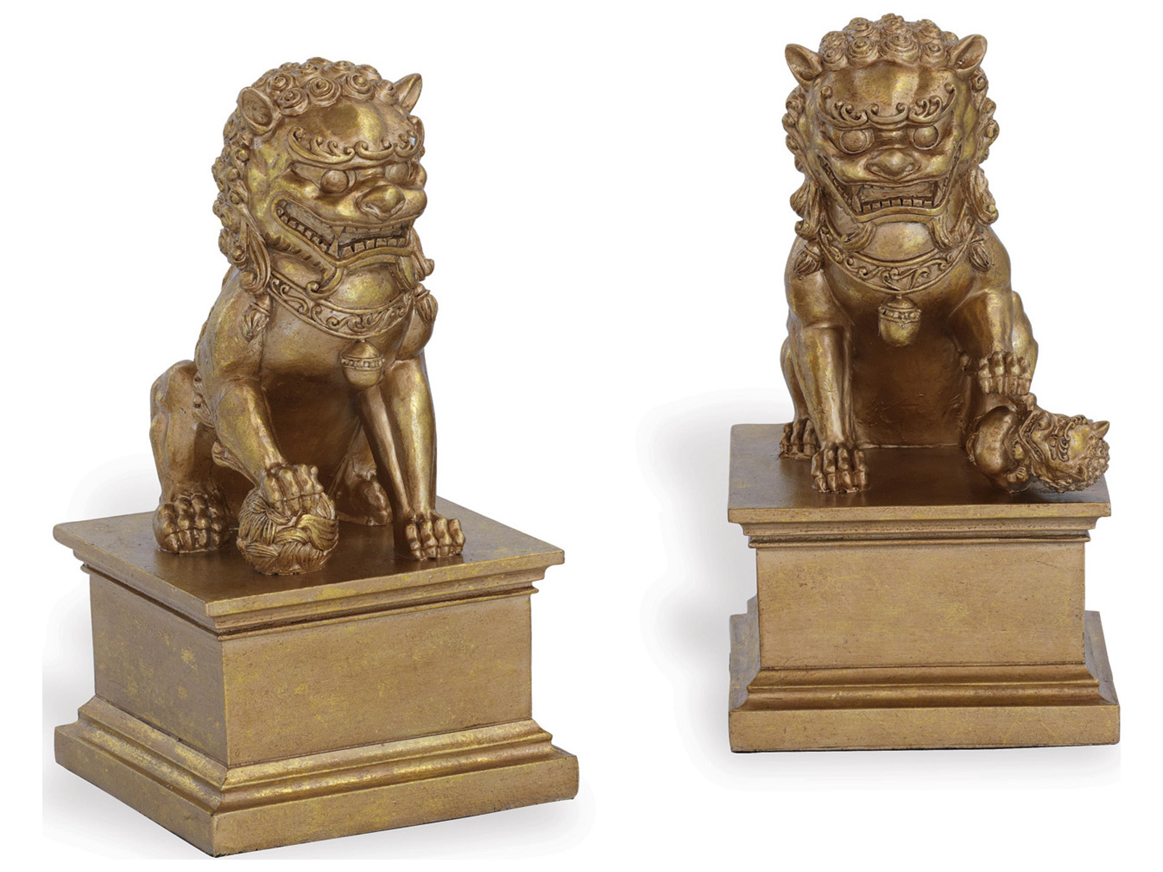 Foodog Gold Bookends (Set Of 2)
