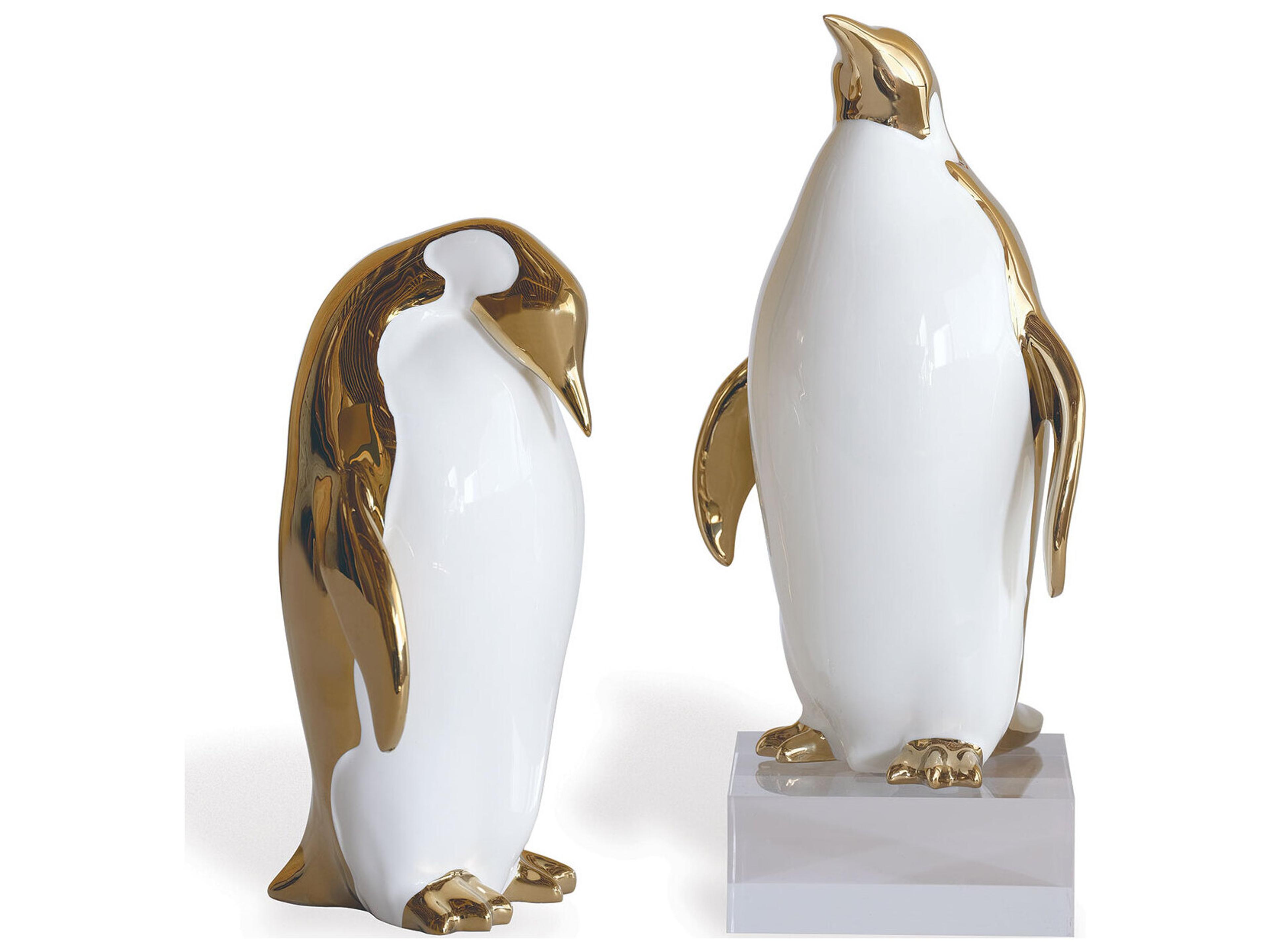 Penguin Cream Objects (Set Of 2)