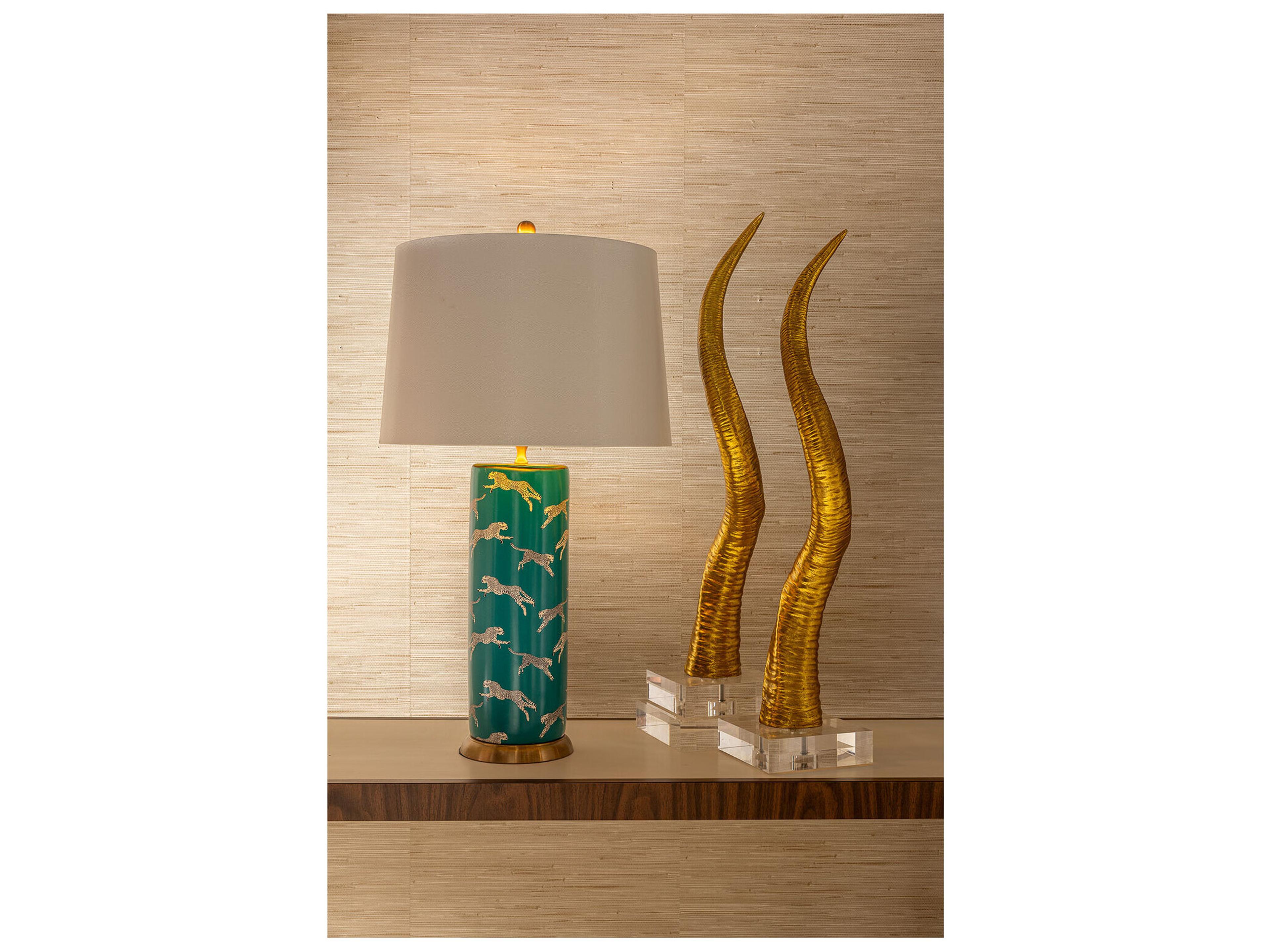 Port 68 Safari Gold Sculpture 33"H