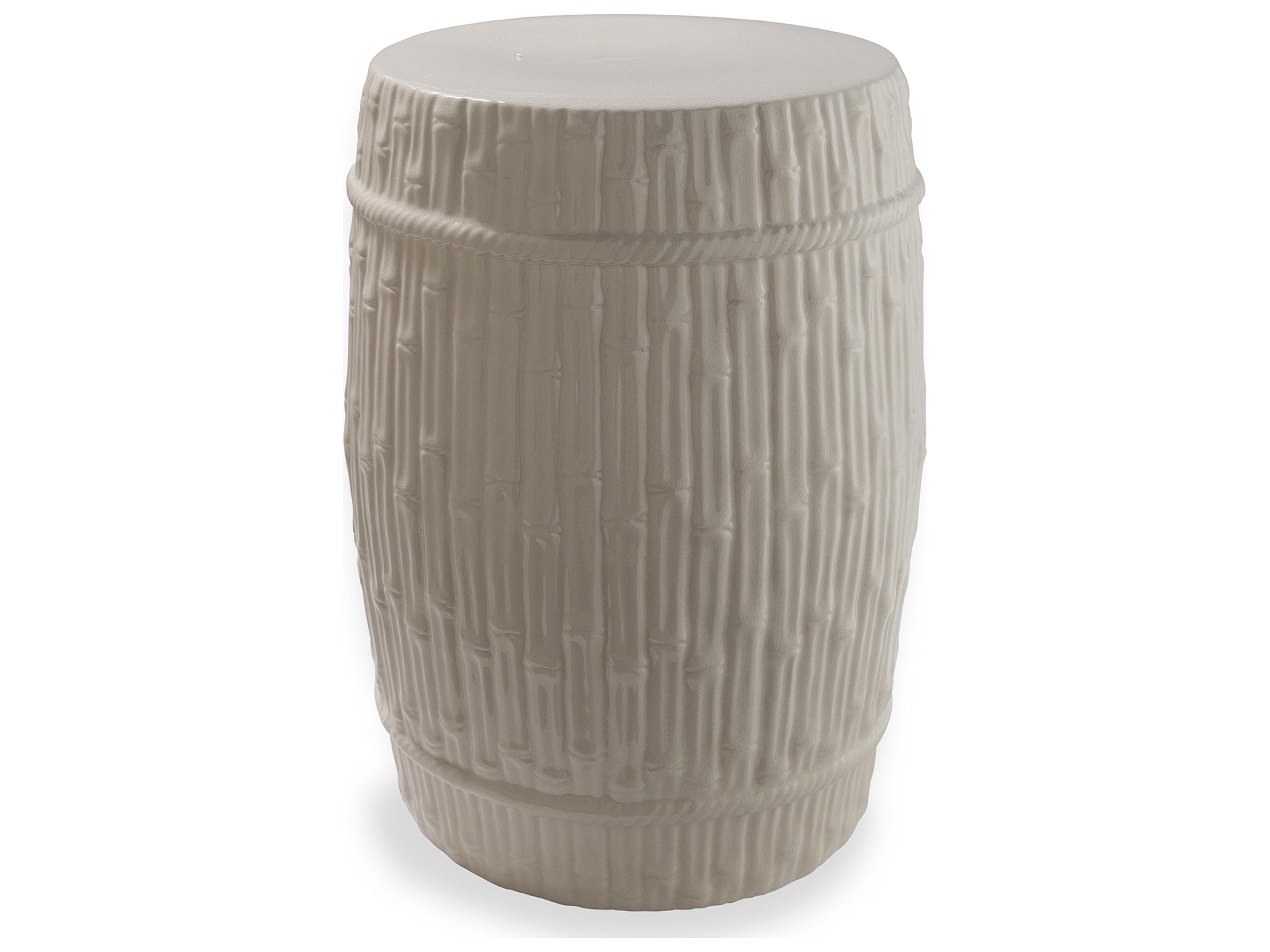 Bamboo Garden Stool Cream