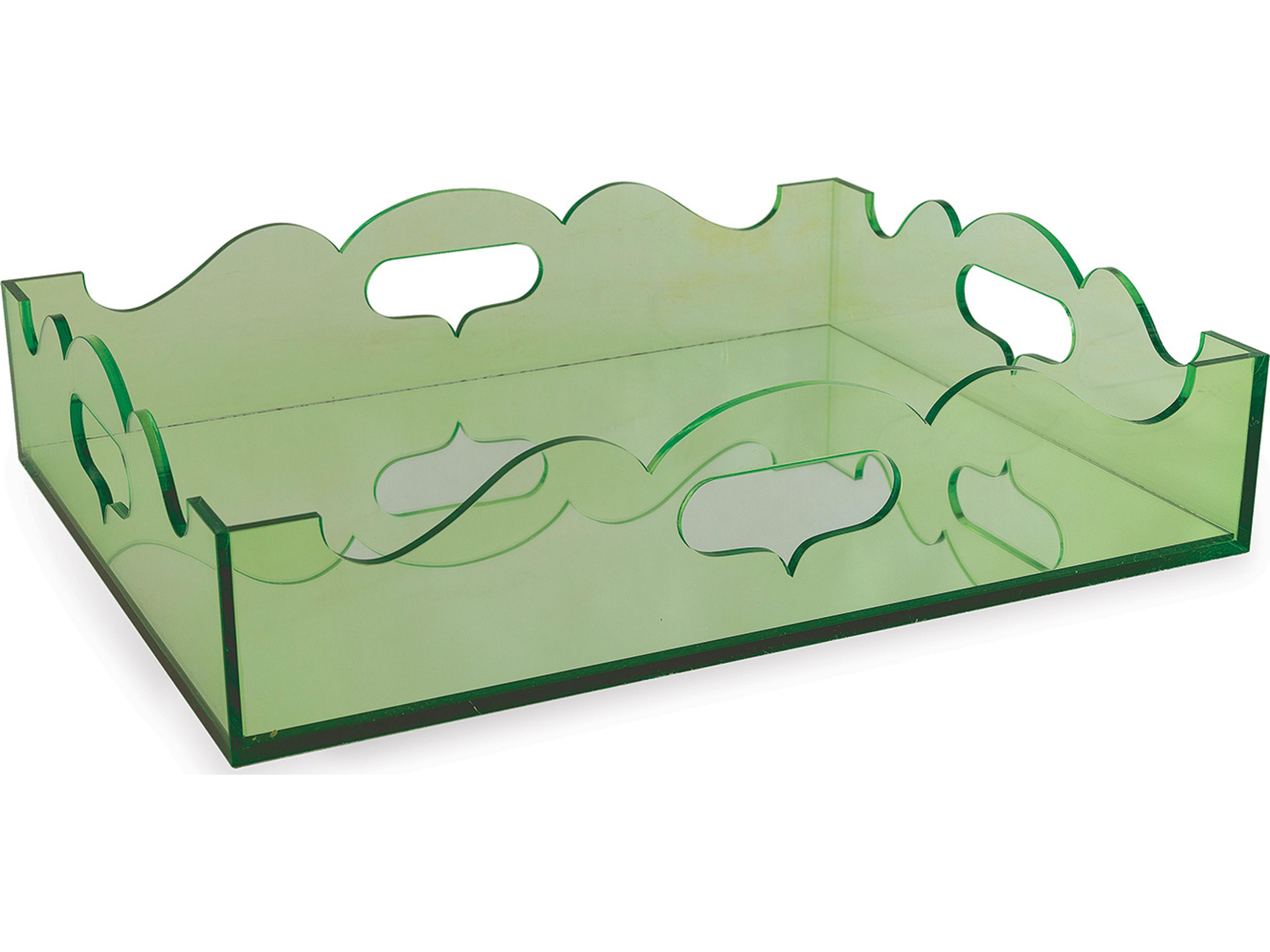 Queen Anne Green Tray