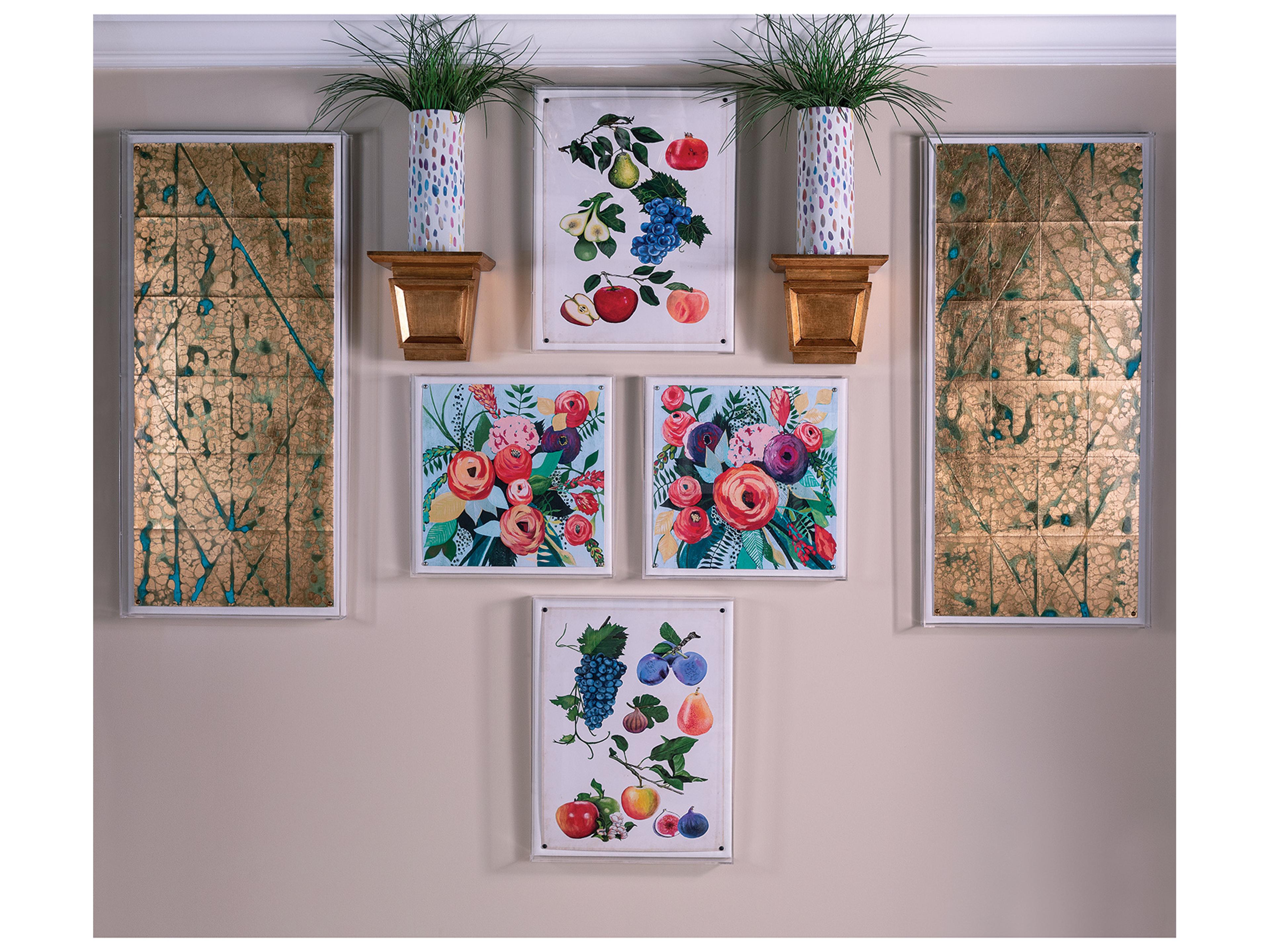 Port 68 Jonathon Goldleaf Shelf