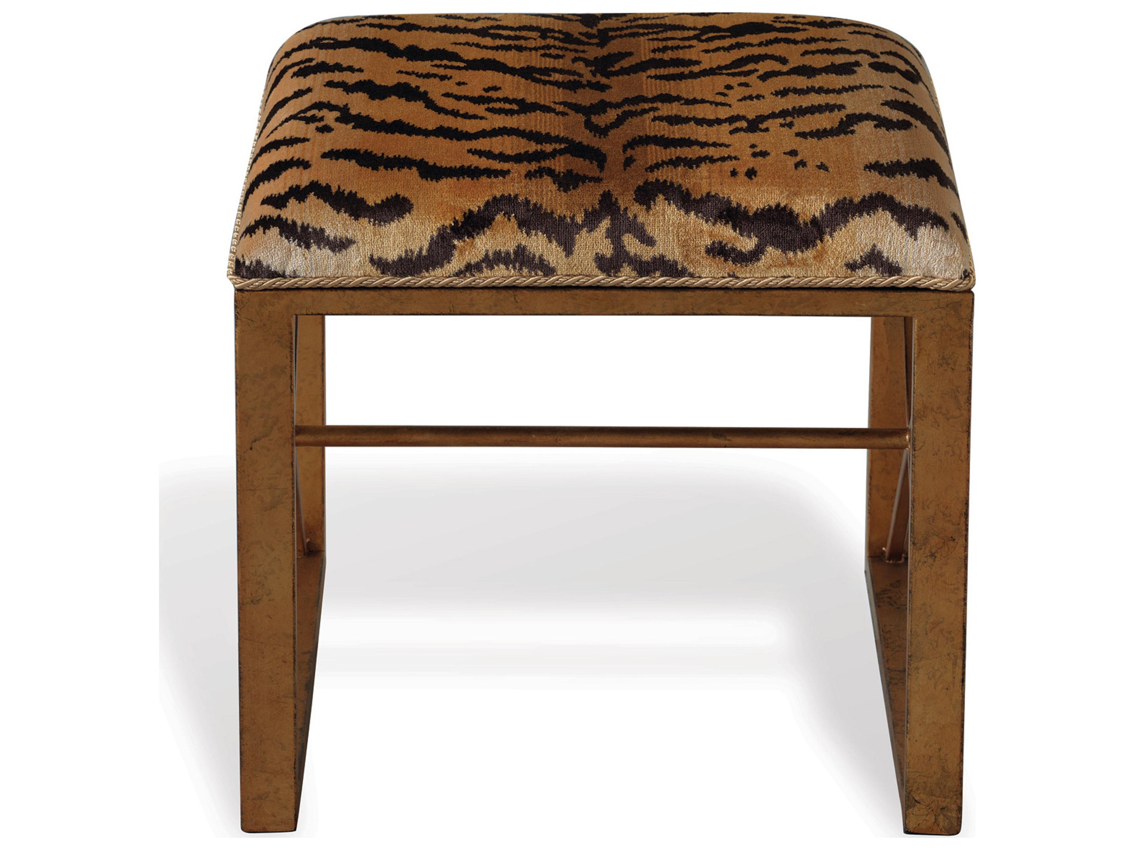 Medallion Gold Le Tigre Natural Single Bench 19.5H X 18 X 20