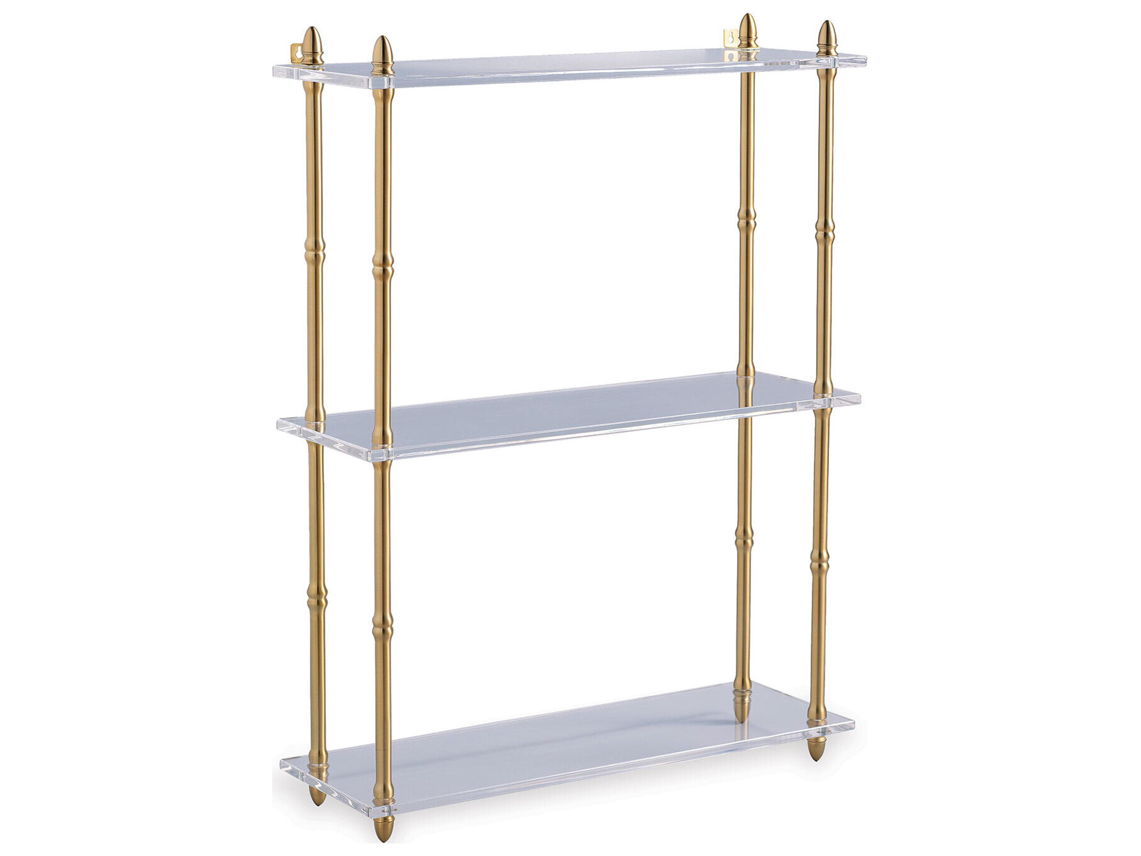Carmel Brass Shelf Wide 24