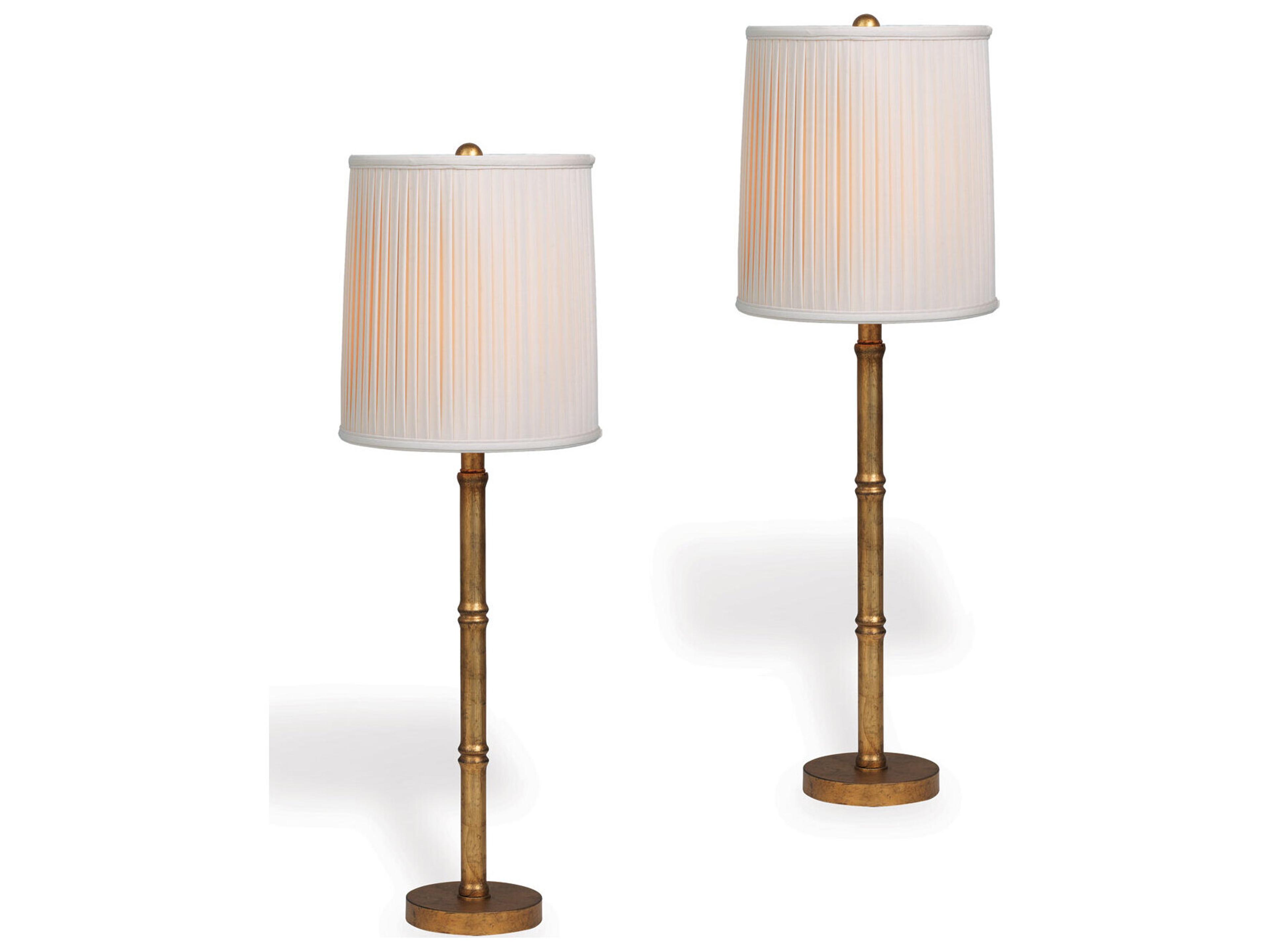 Lauderdale Gold Buffet Lamp 33"H (Set Of 2)