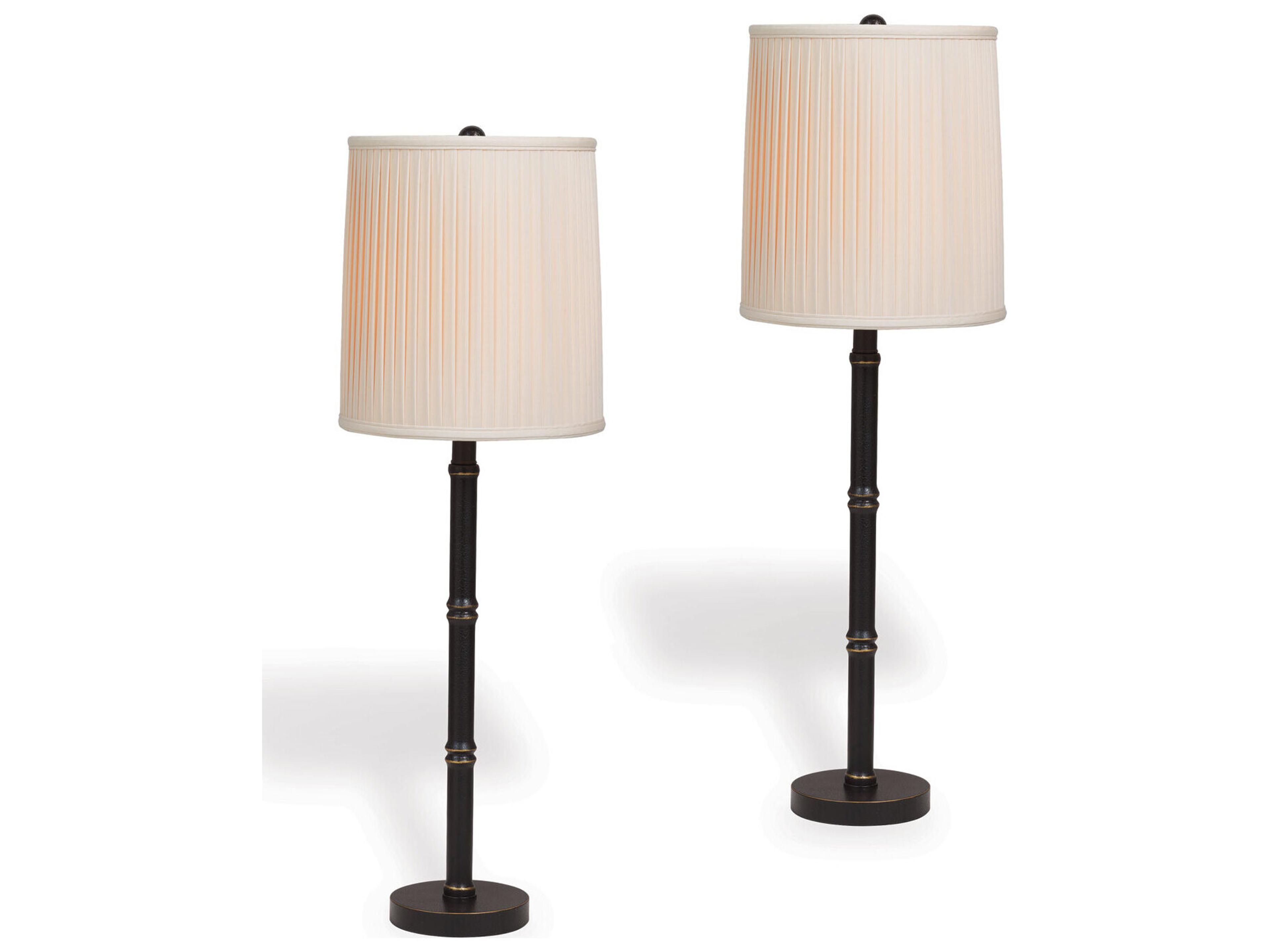 Lauderdale Black Buffet Lamp 33"H (Set Of 2)