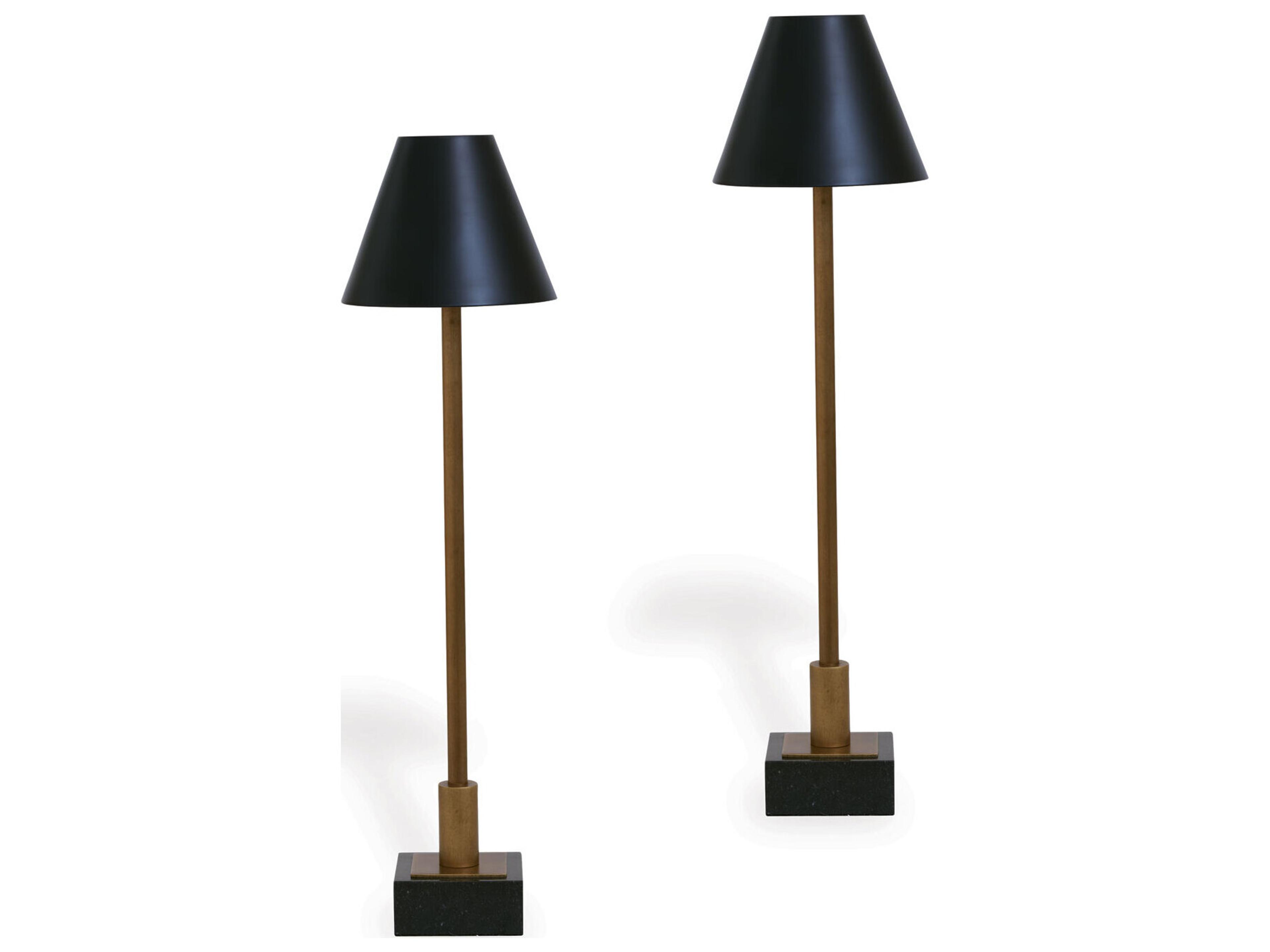 Marais Brass Buffet Lamp (Set/2) 29"H