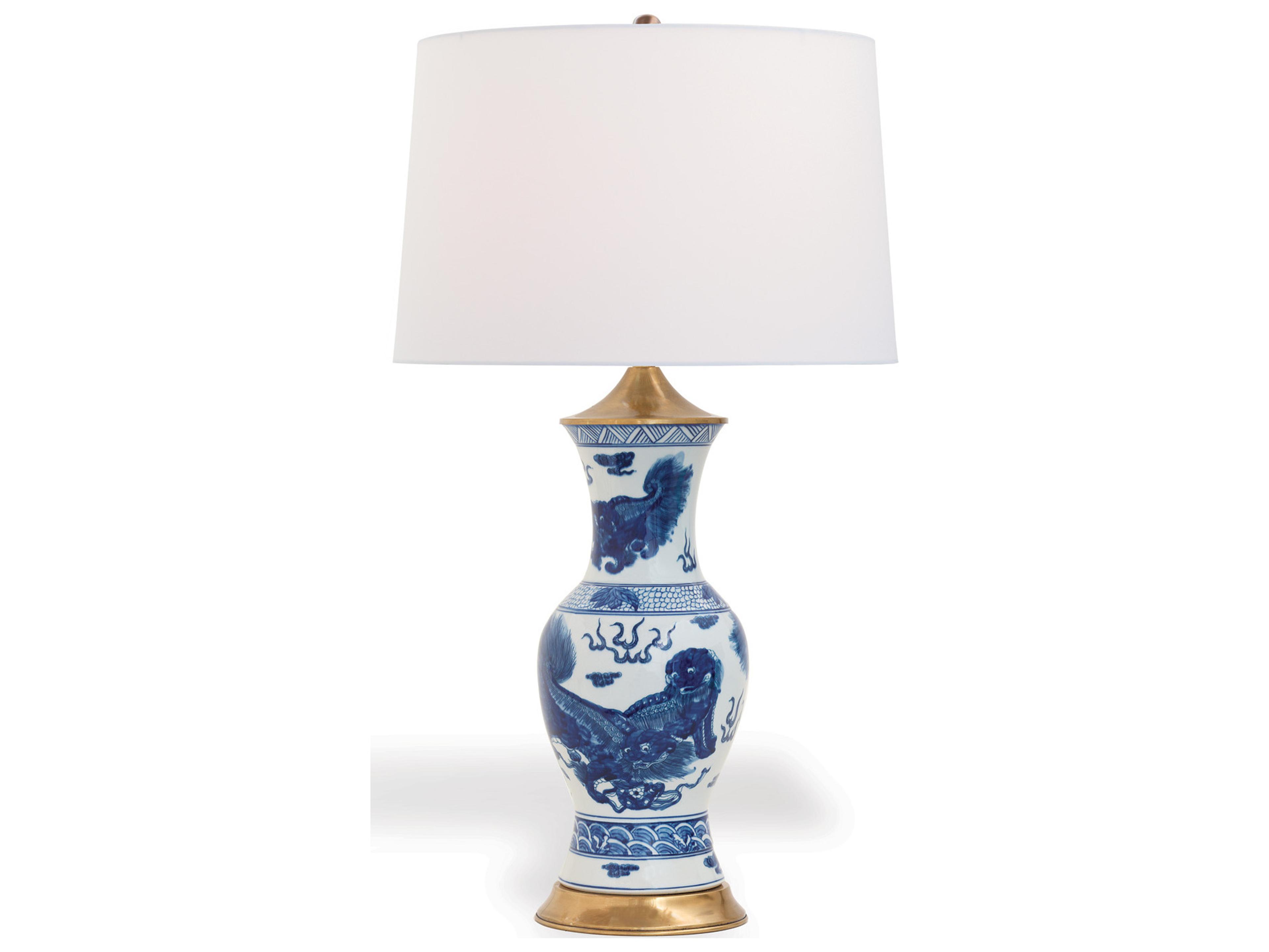 Chow Blue Lamp