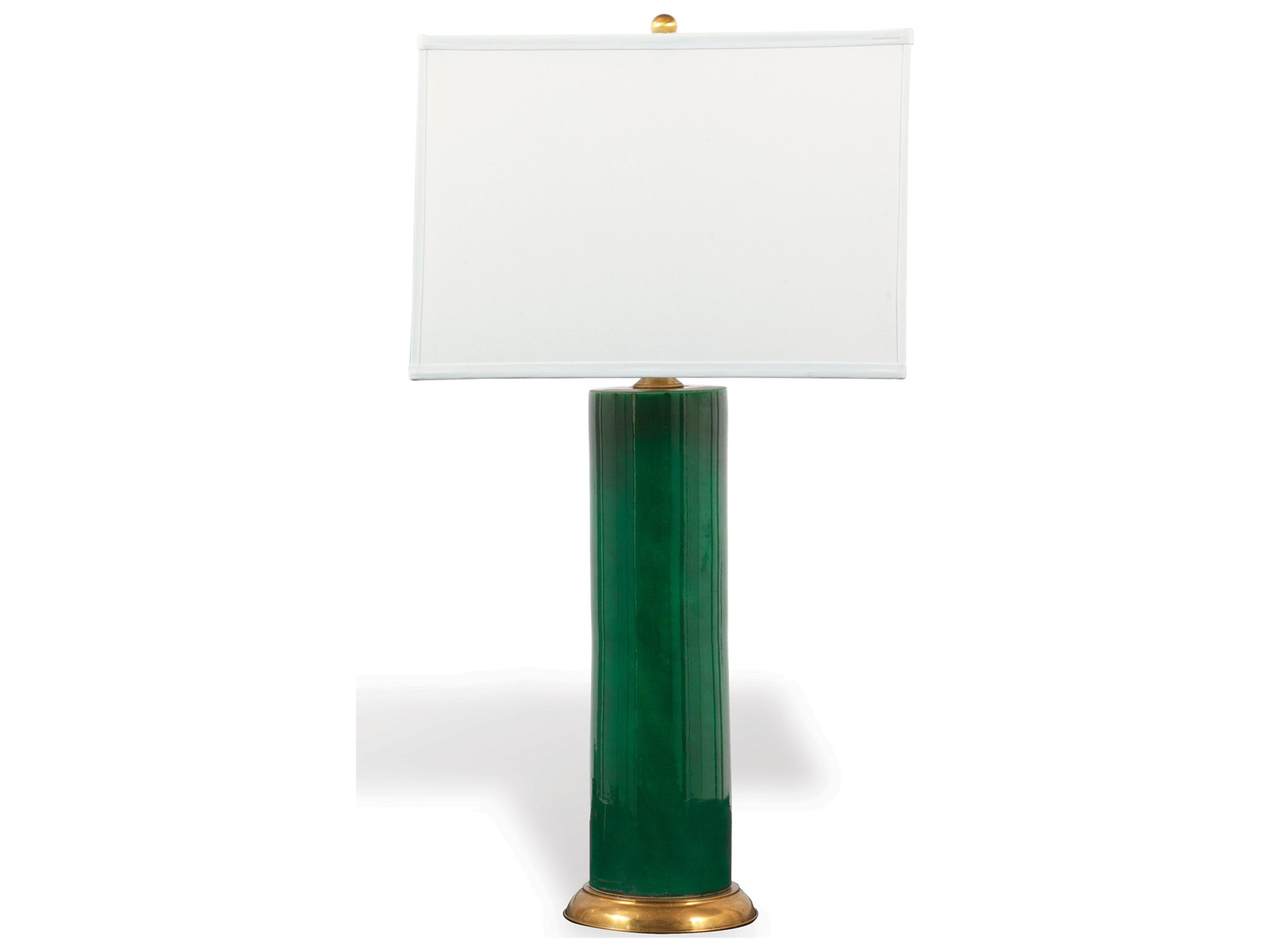 Melrose Emerald Lamp 32"H