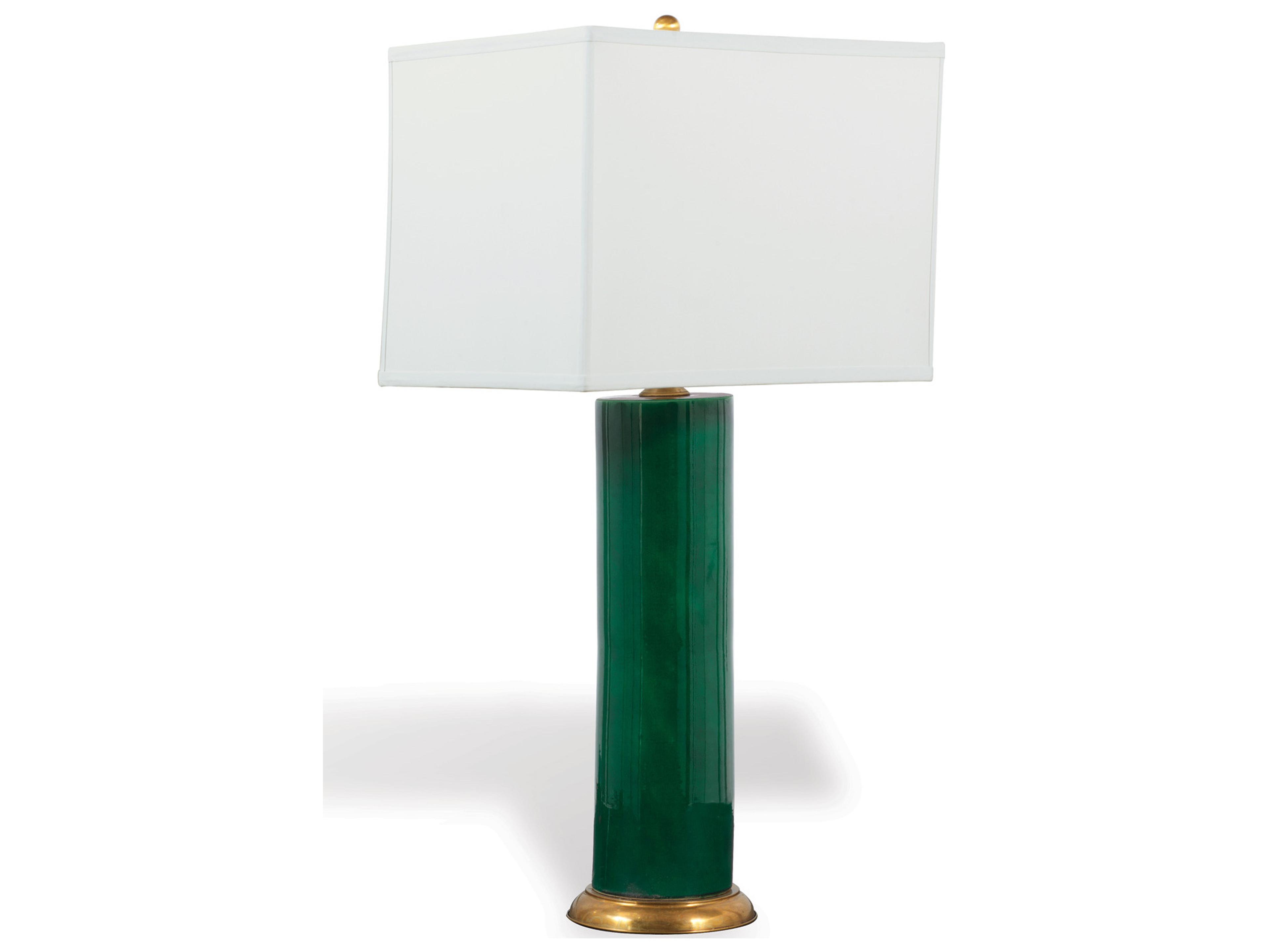 Port 68 Melrose Emerald Lamp 32"H