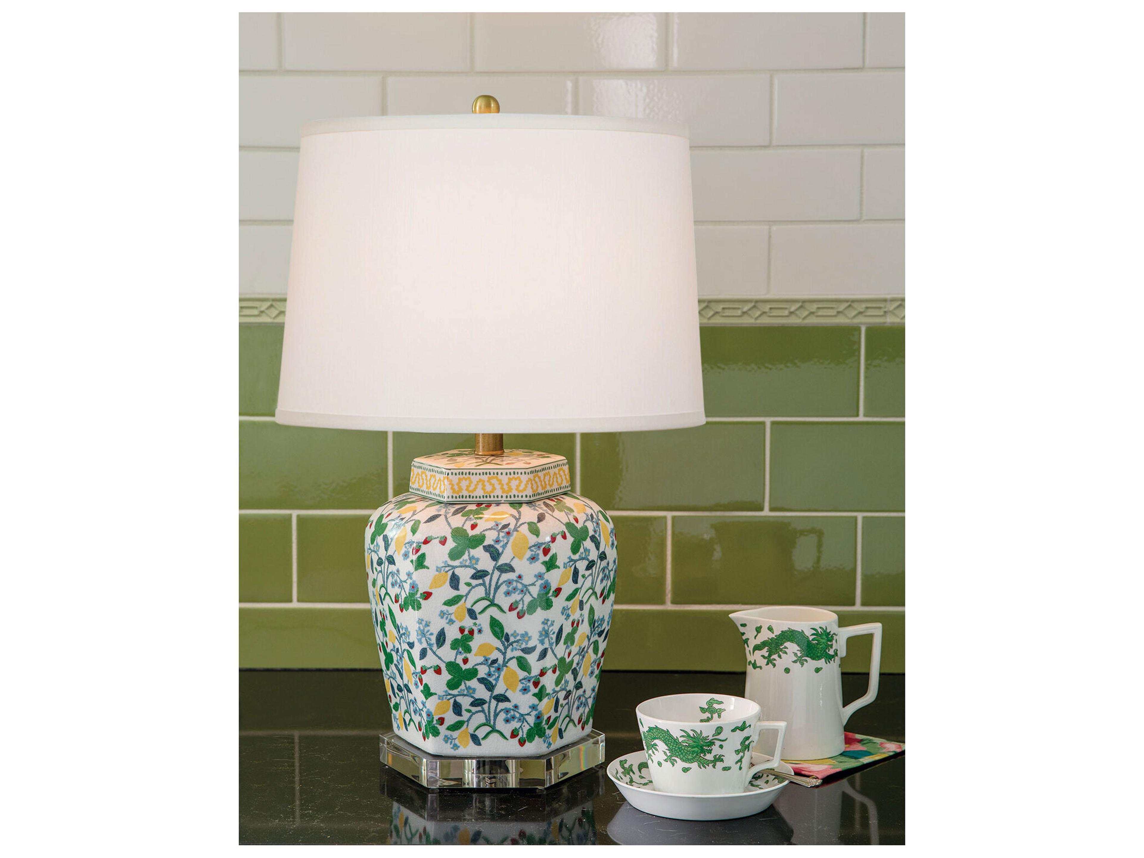 Port 68 Crewel Summer Lamp