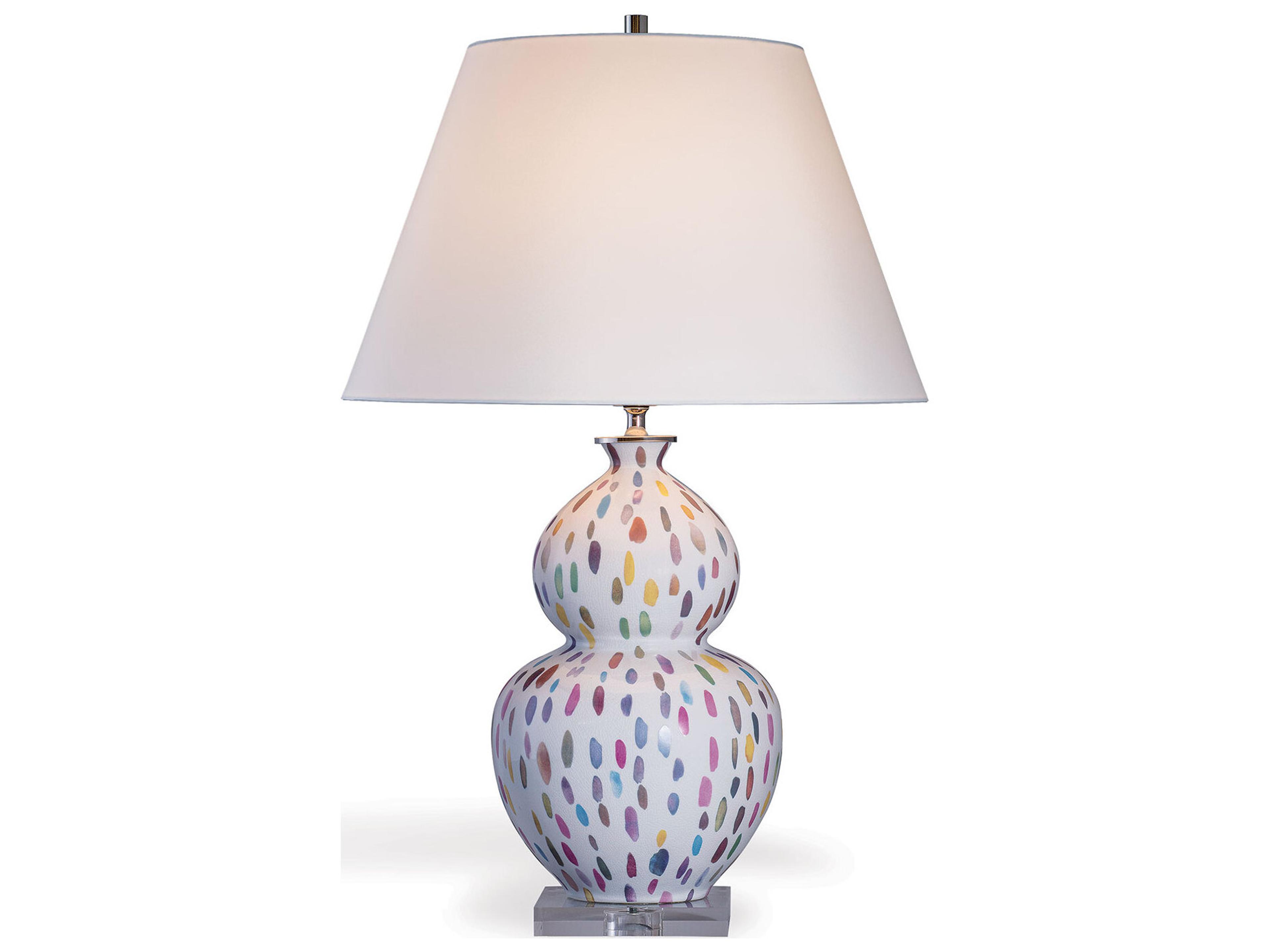 Jamboree Magenta Lamp 31"H