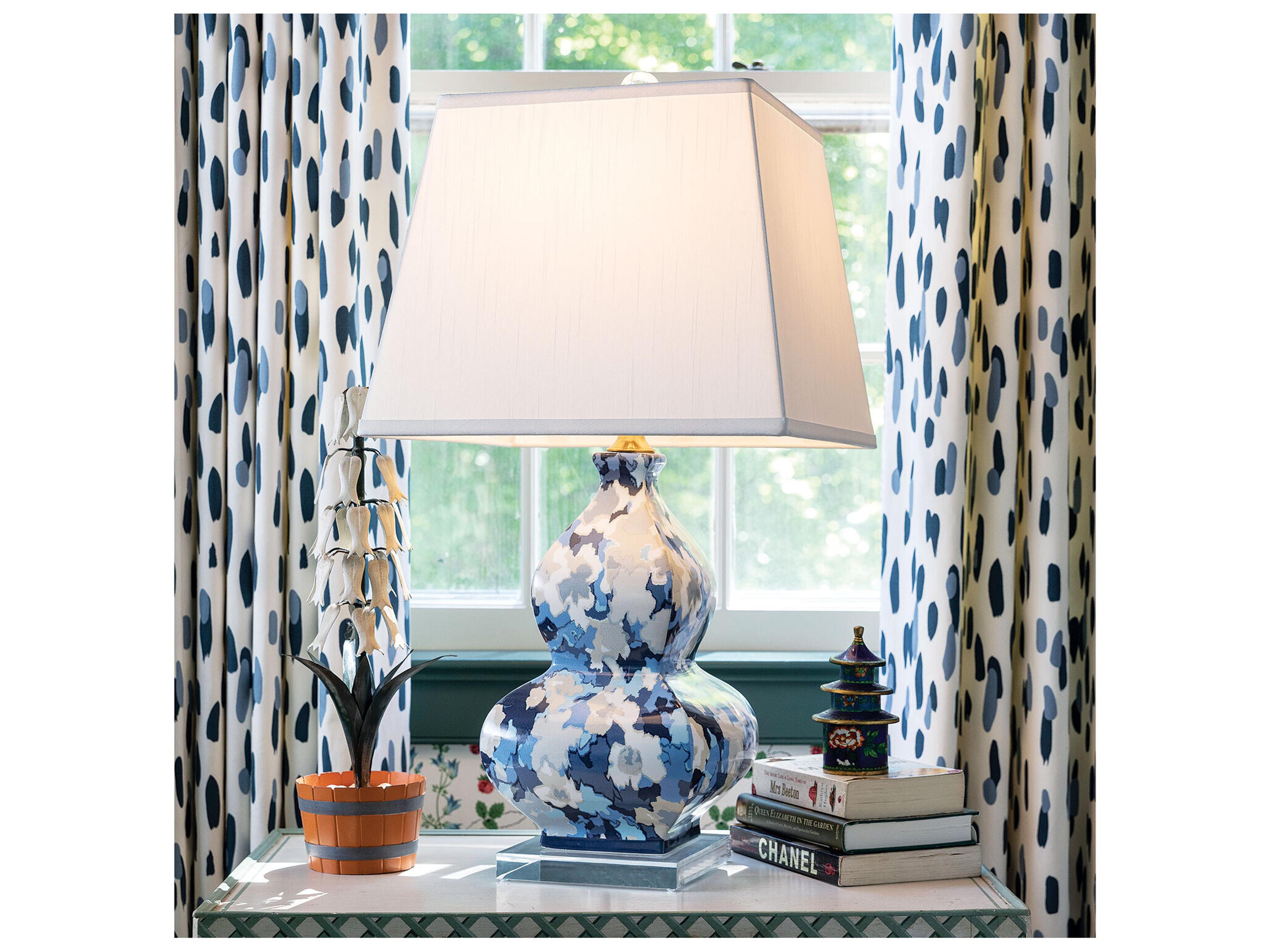 Port 68 Rousham Blue Lamp