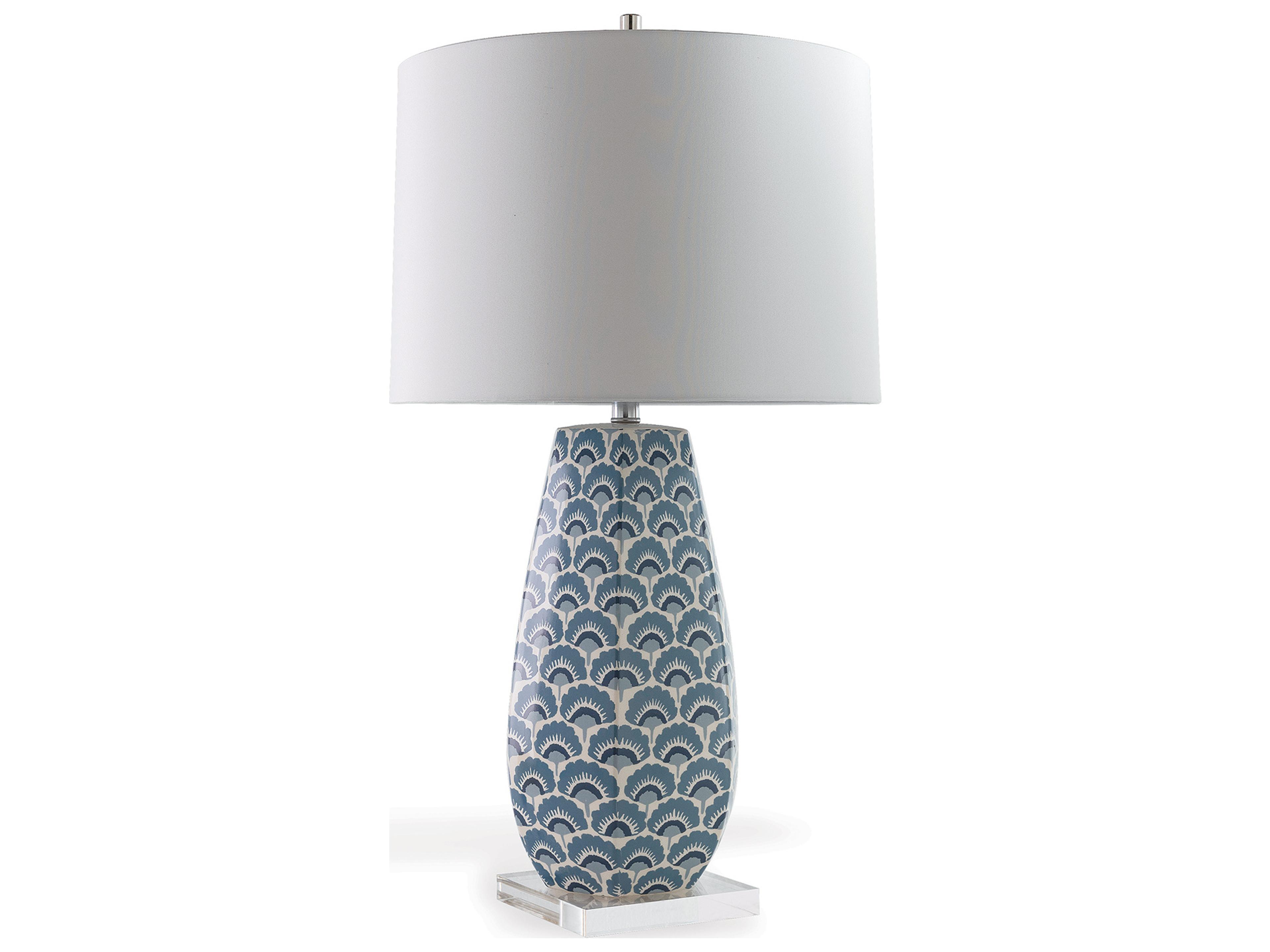 Port 68 Isobel Blue Lamp