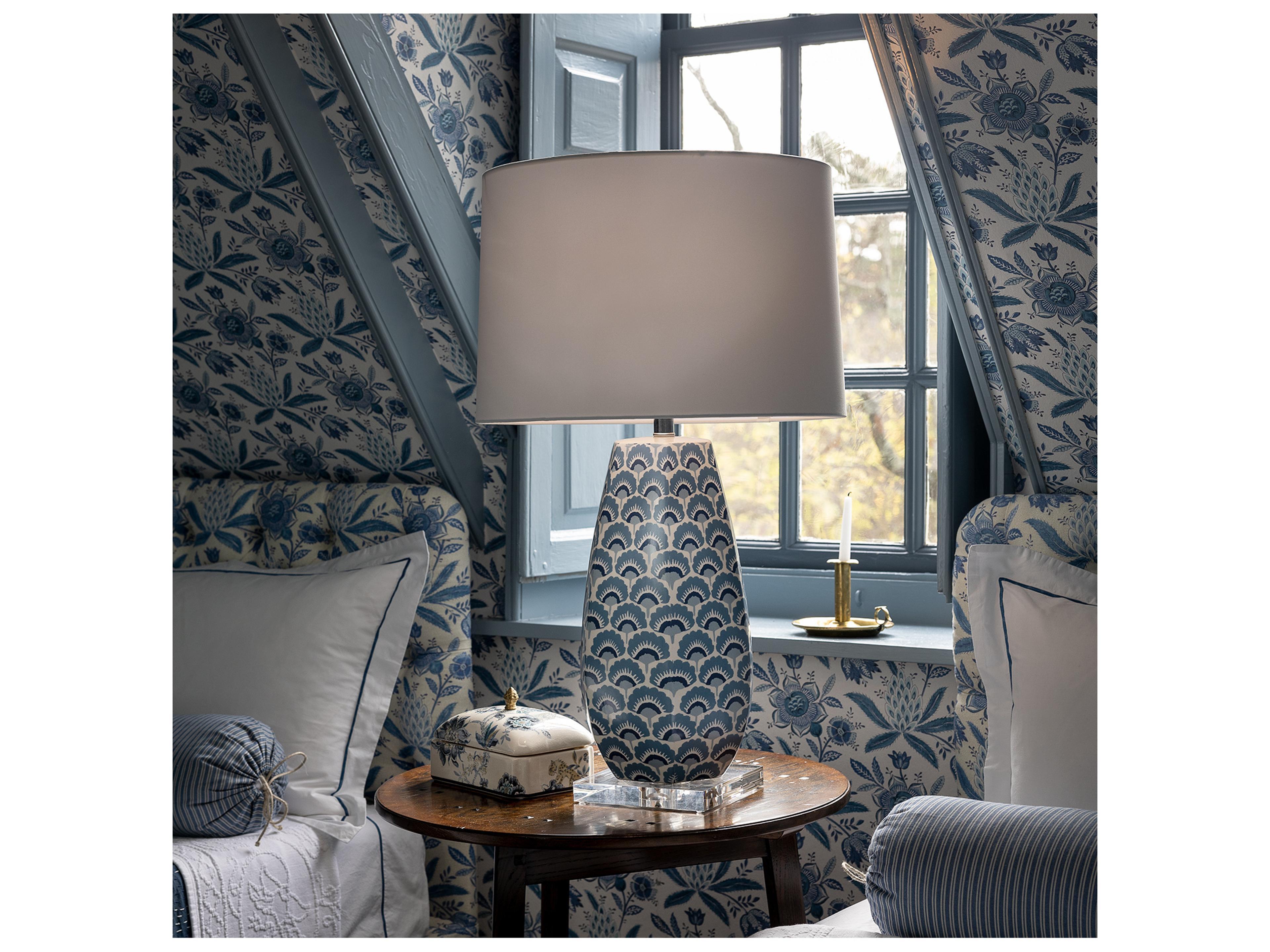 Port 68 Isobel Blue Lamp