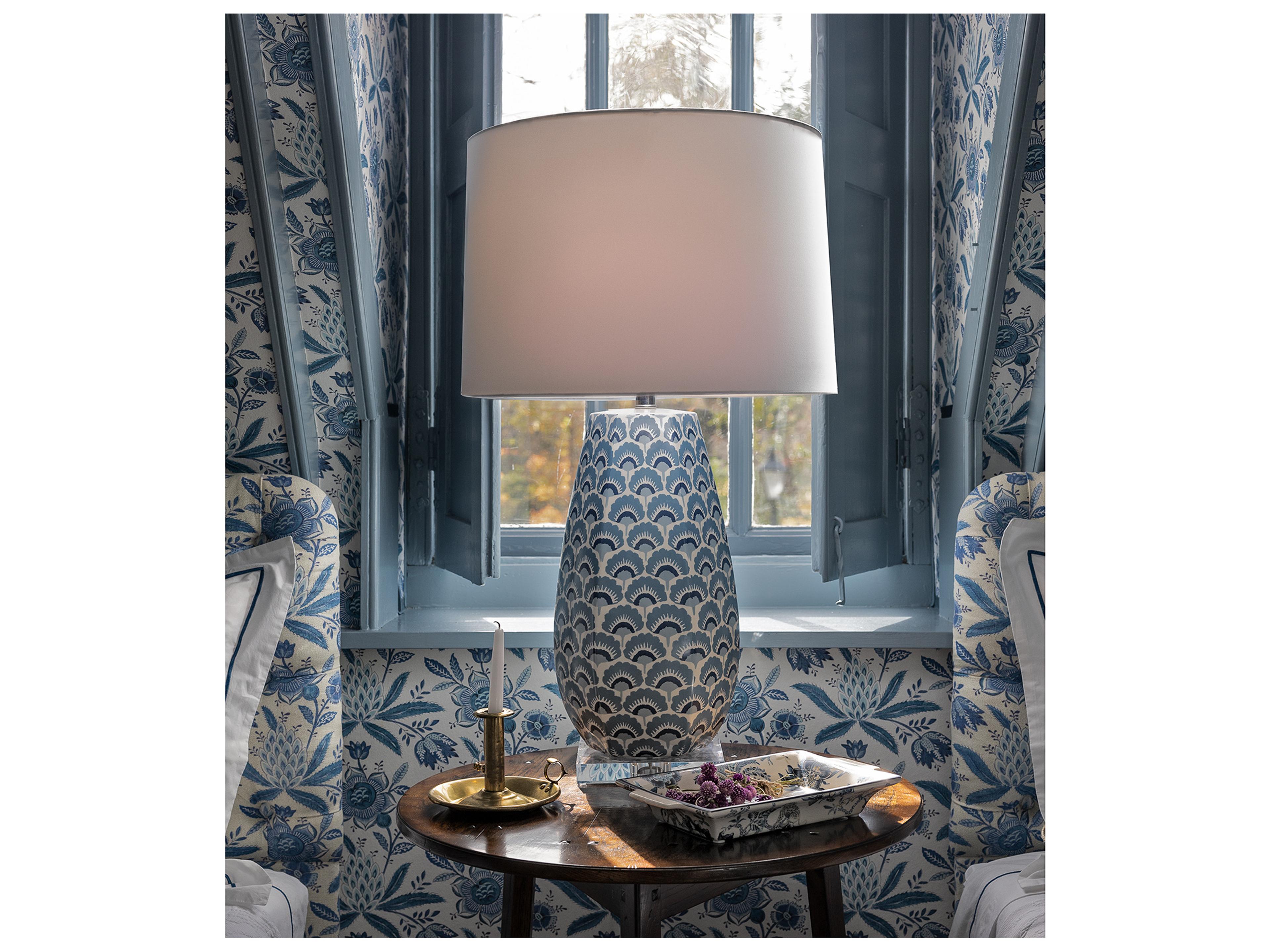 Port 68 Isobel Blue Lamp