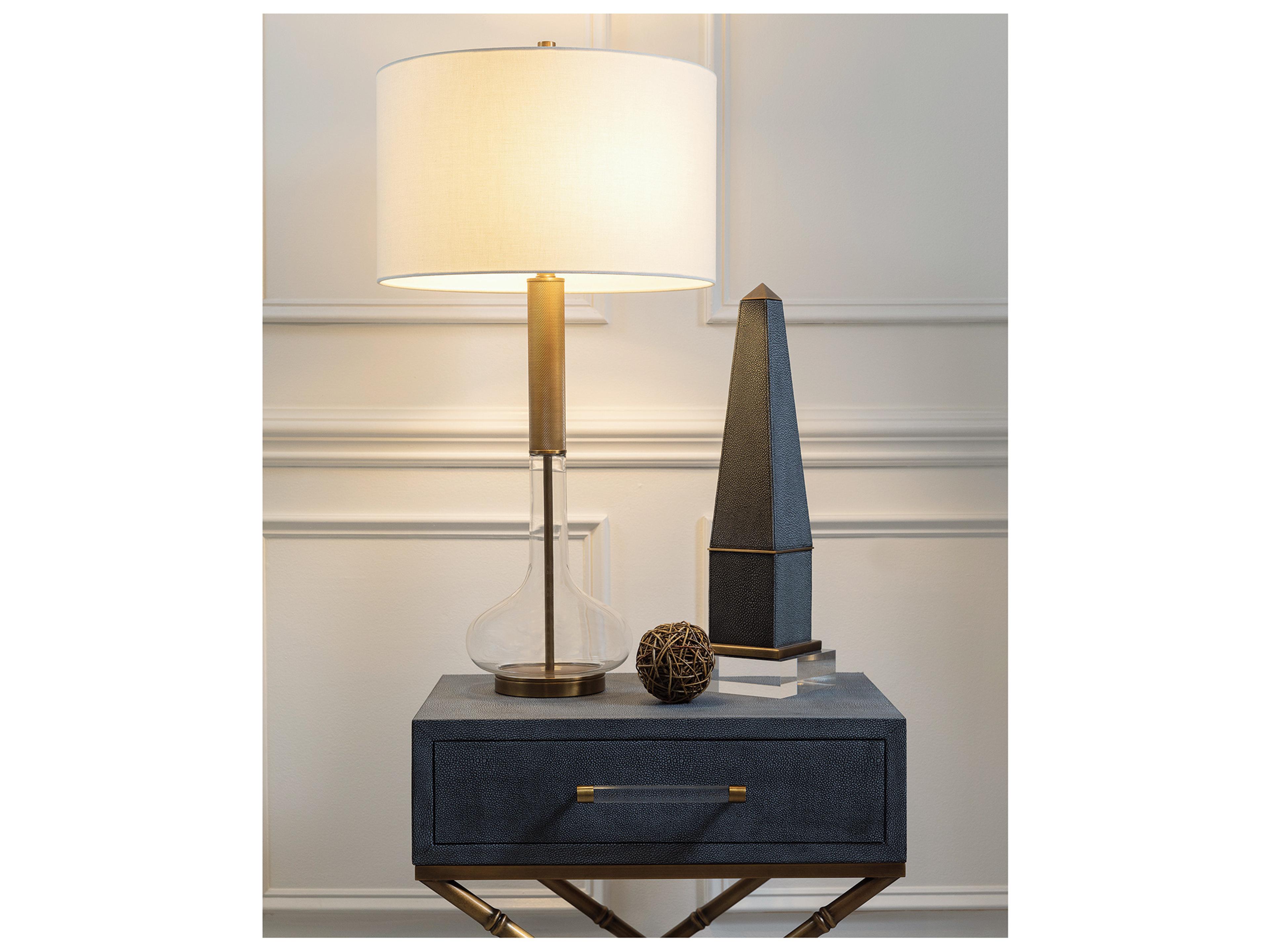 Port 68 Charlie Brass Lamp