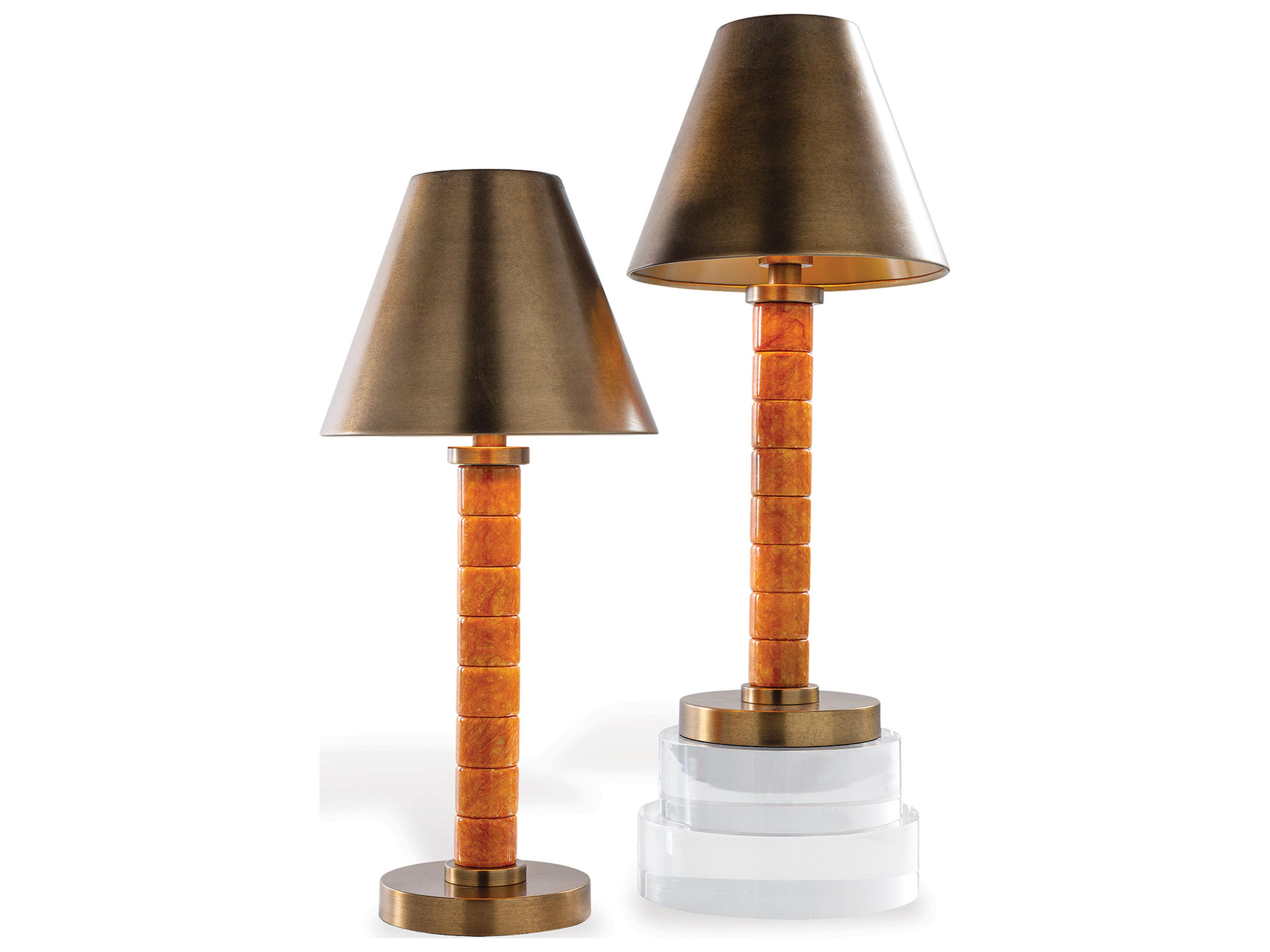 Port 68 Jade Garden Amber Accent Lamp