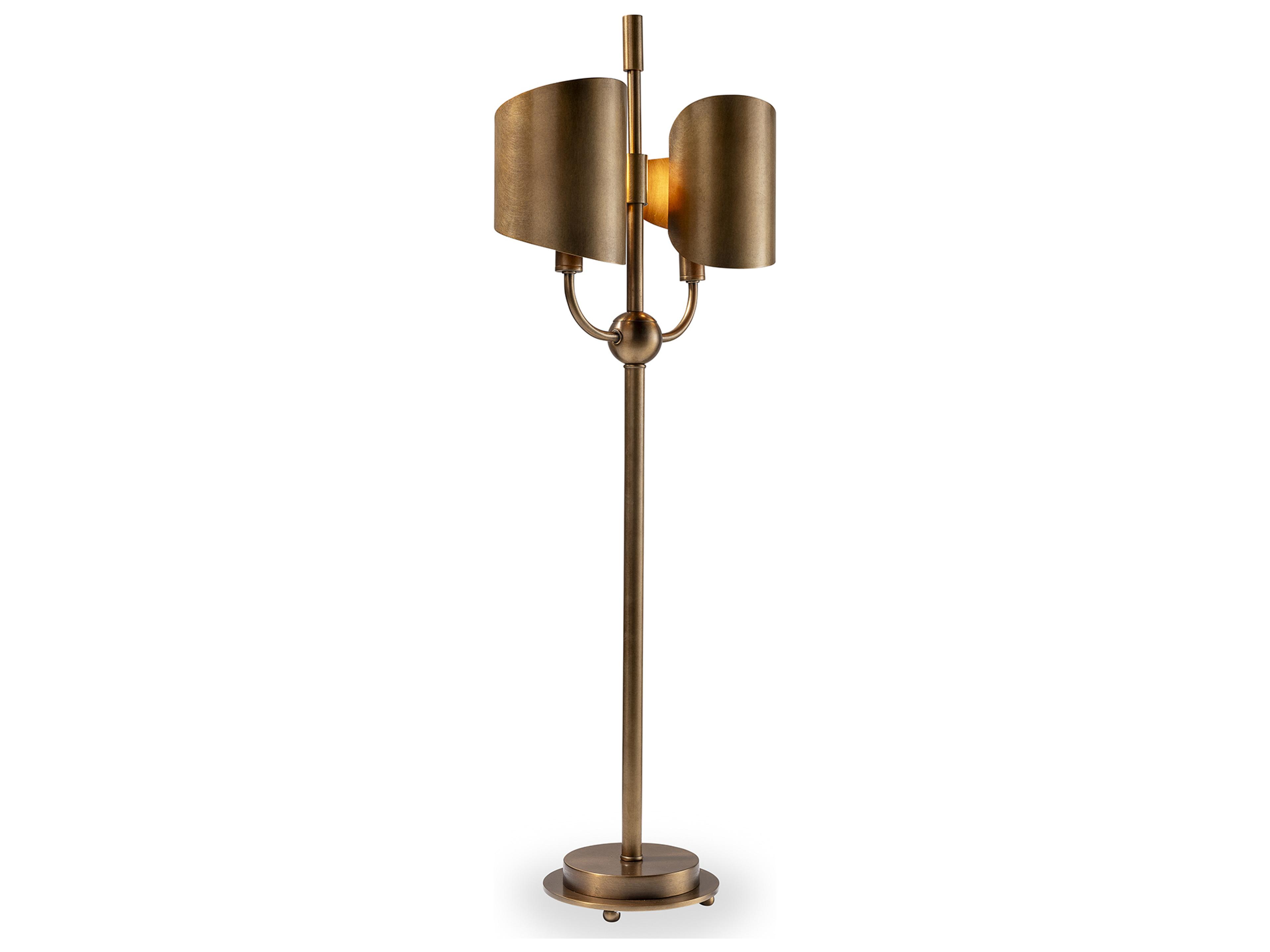 Port 68 Quinton Brass Lamp