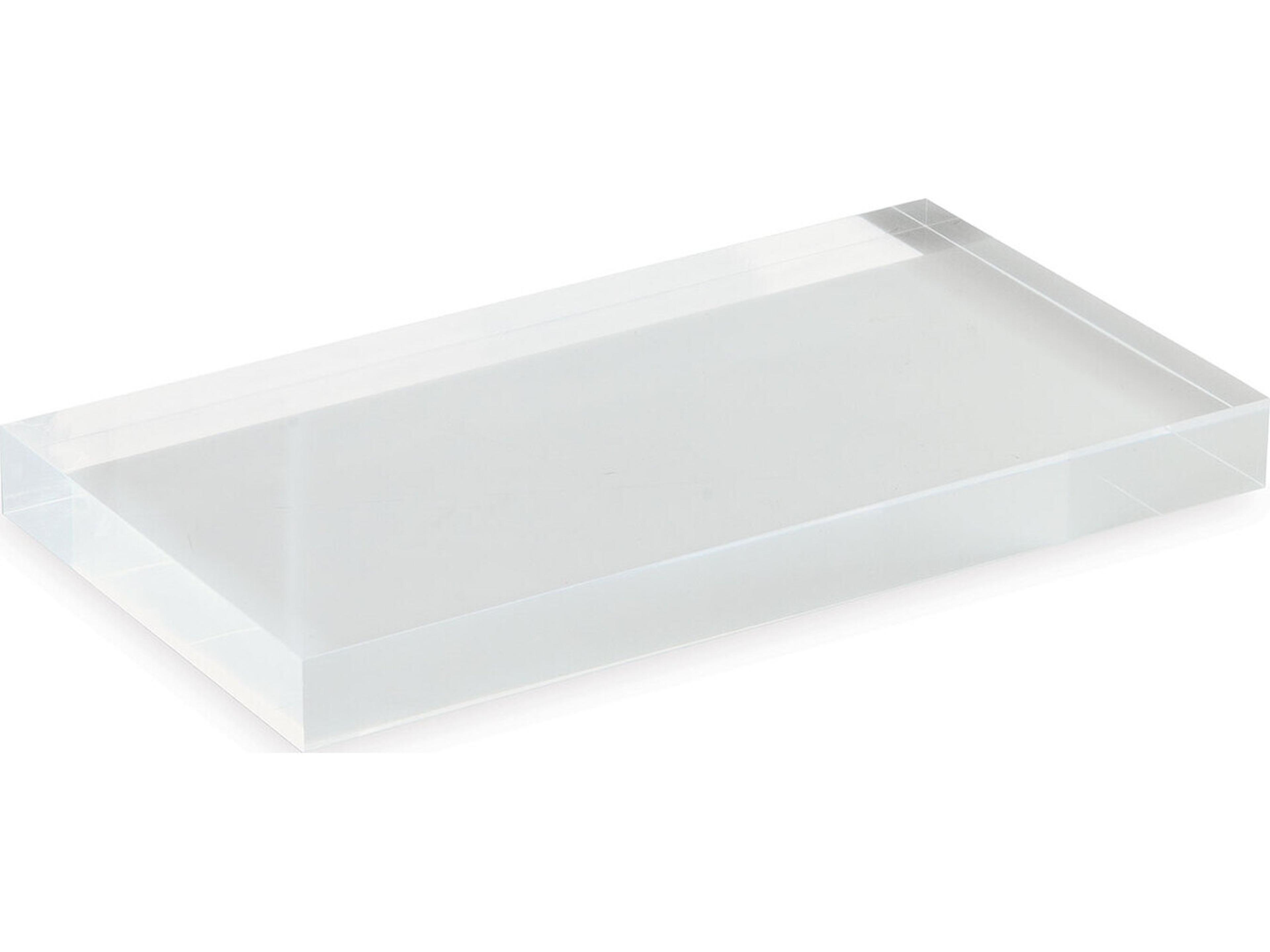 Lucite Stand Rectangle Medium (Set Of 2)