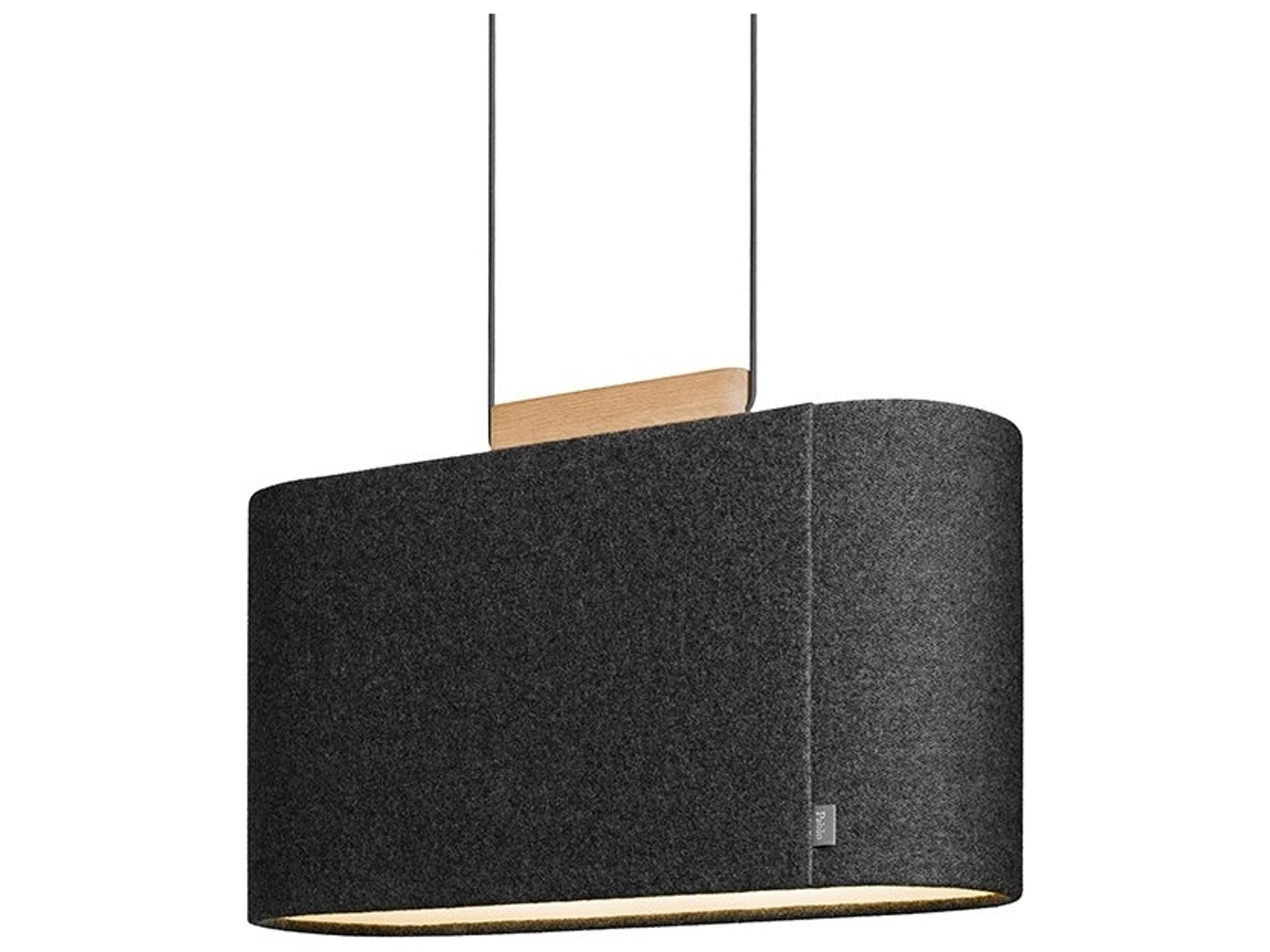 Belmont 2-Light Charcoal Black Drum Island Pendant