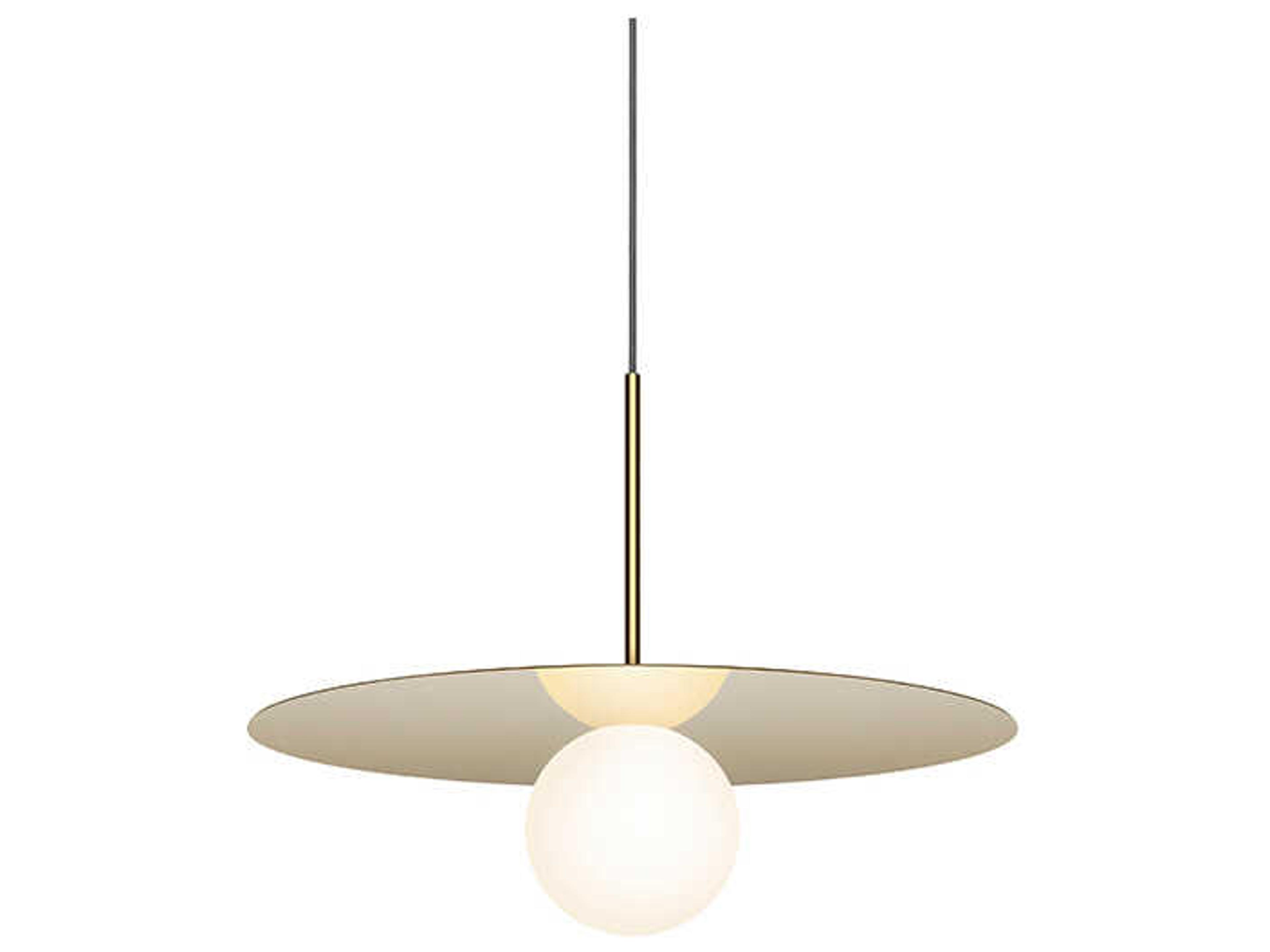 Bola Disc 1-Light Globe Pendant