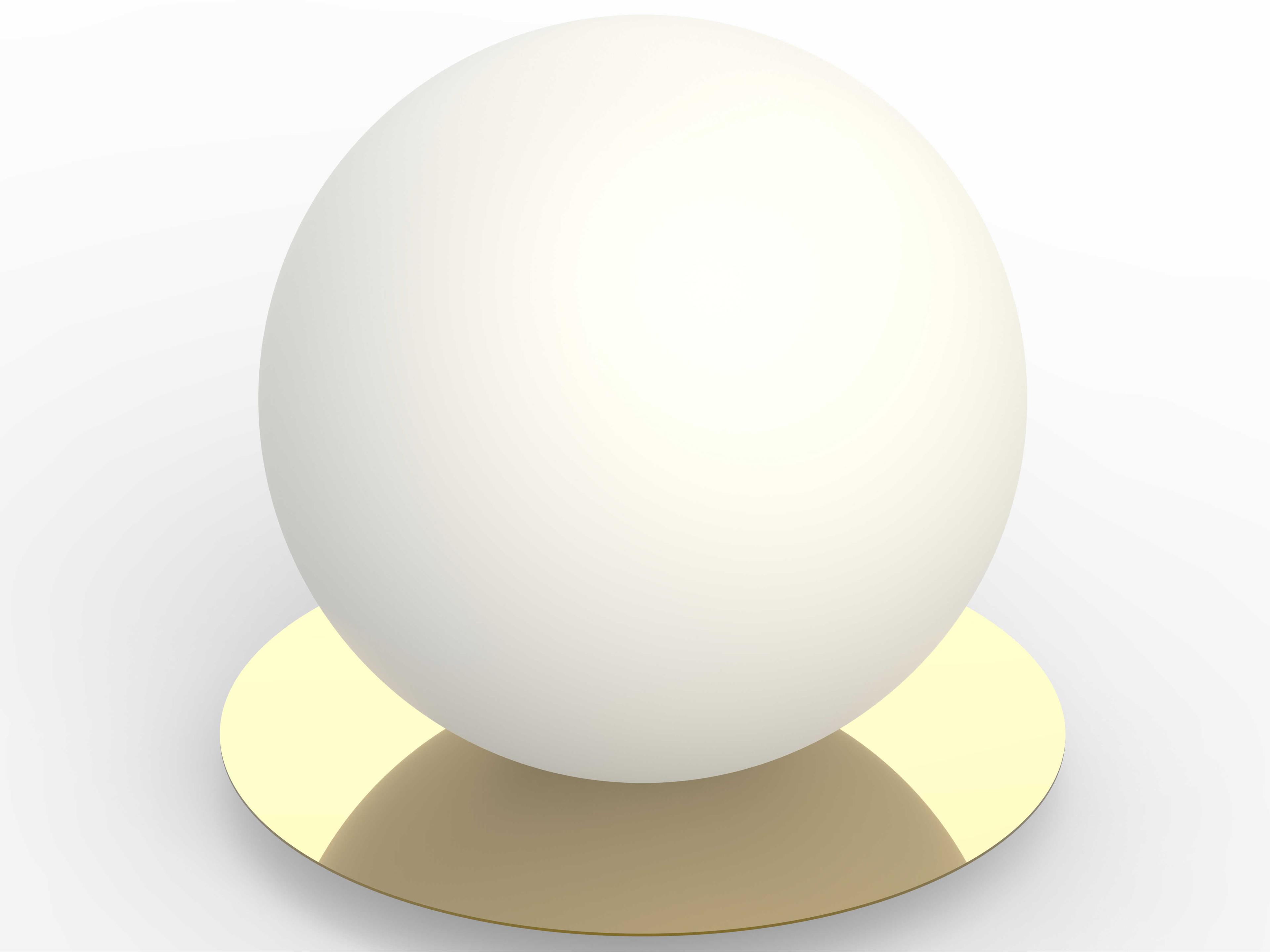 Pablo Bola Sphere Opal Glass Table Lamp
