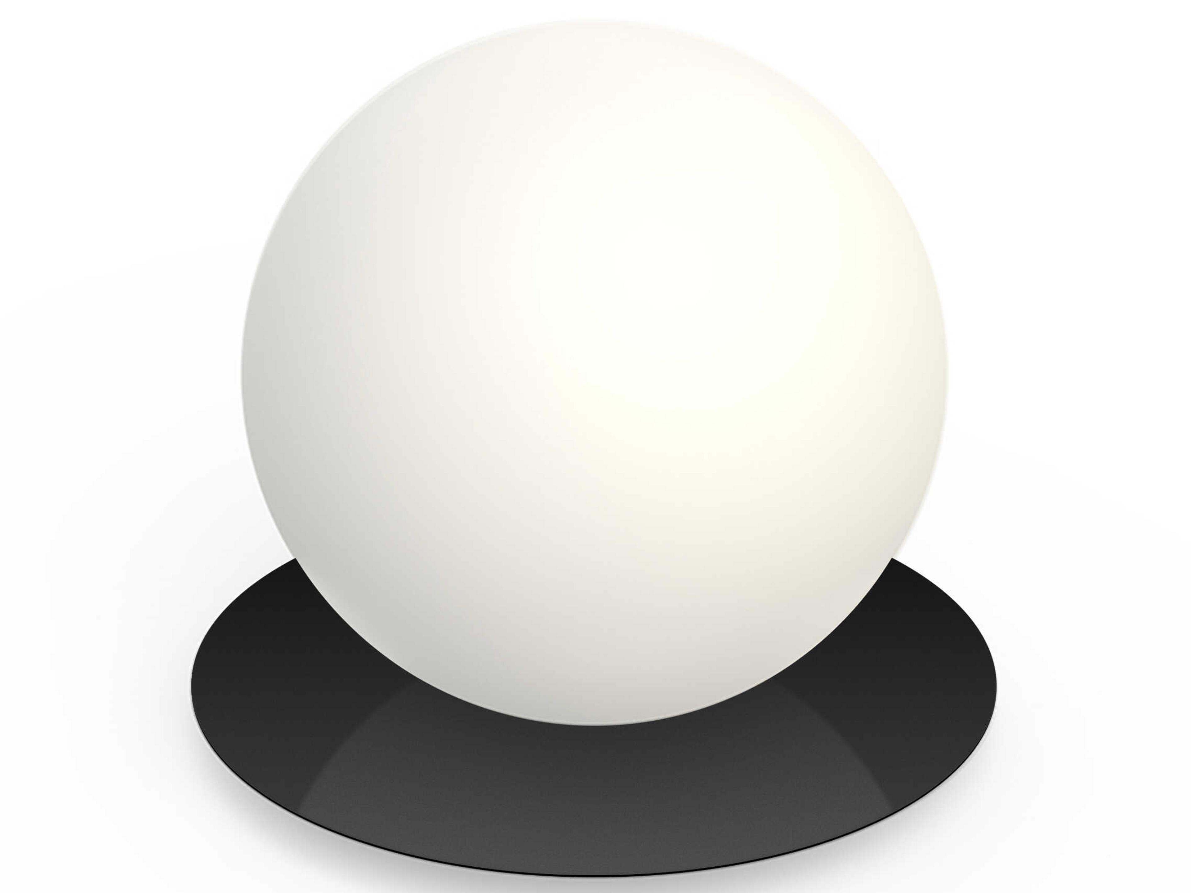 Pablo Bola Sphere Opal Glass Table Lamp
