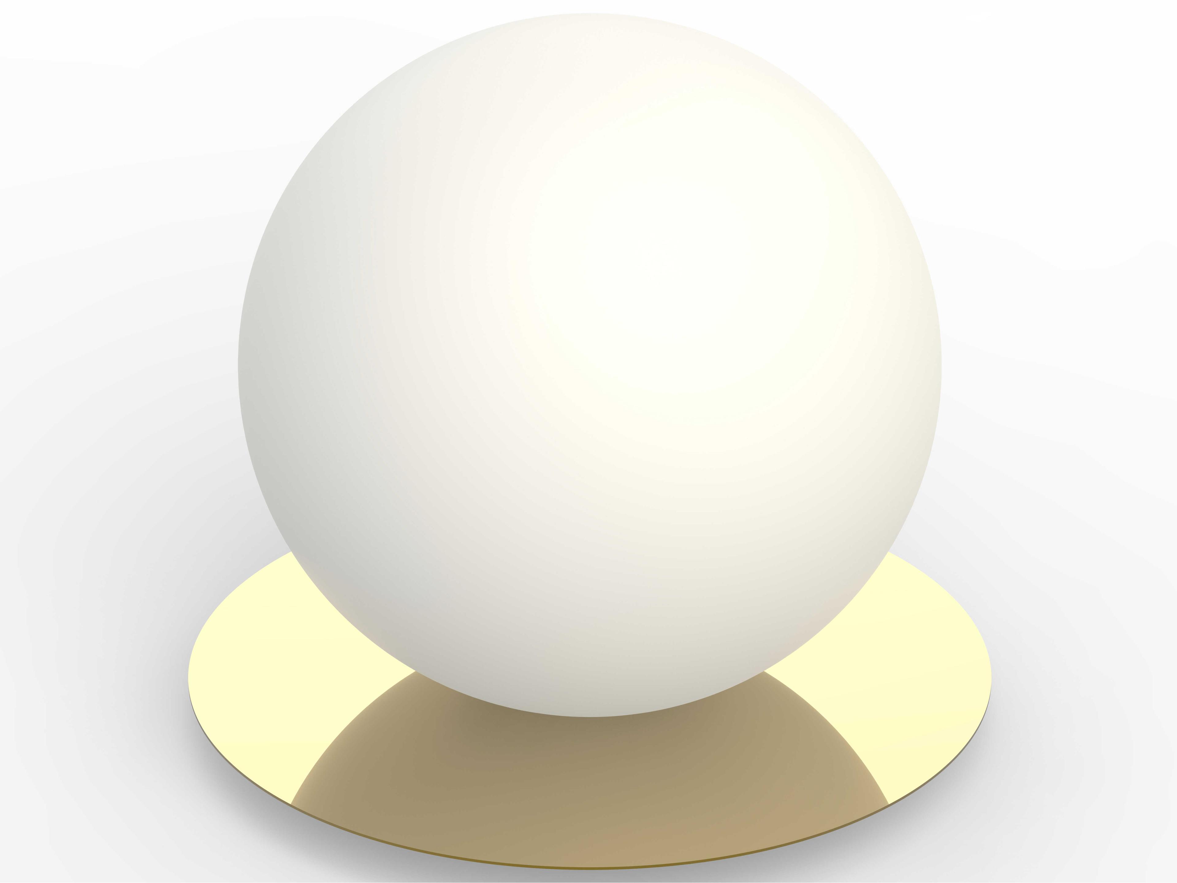 Pablo Bola Sphere Opal Glass Table Lamp