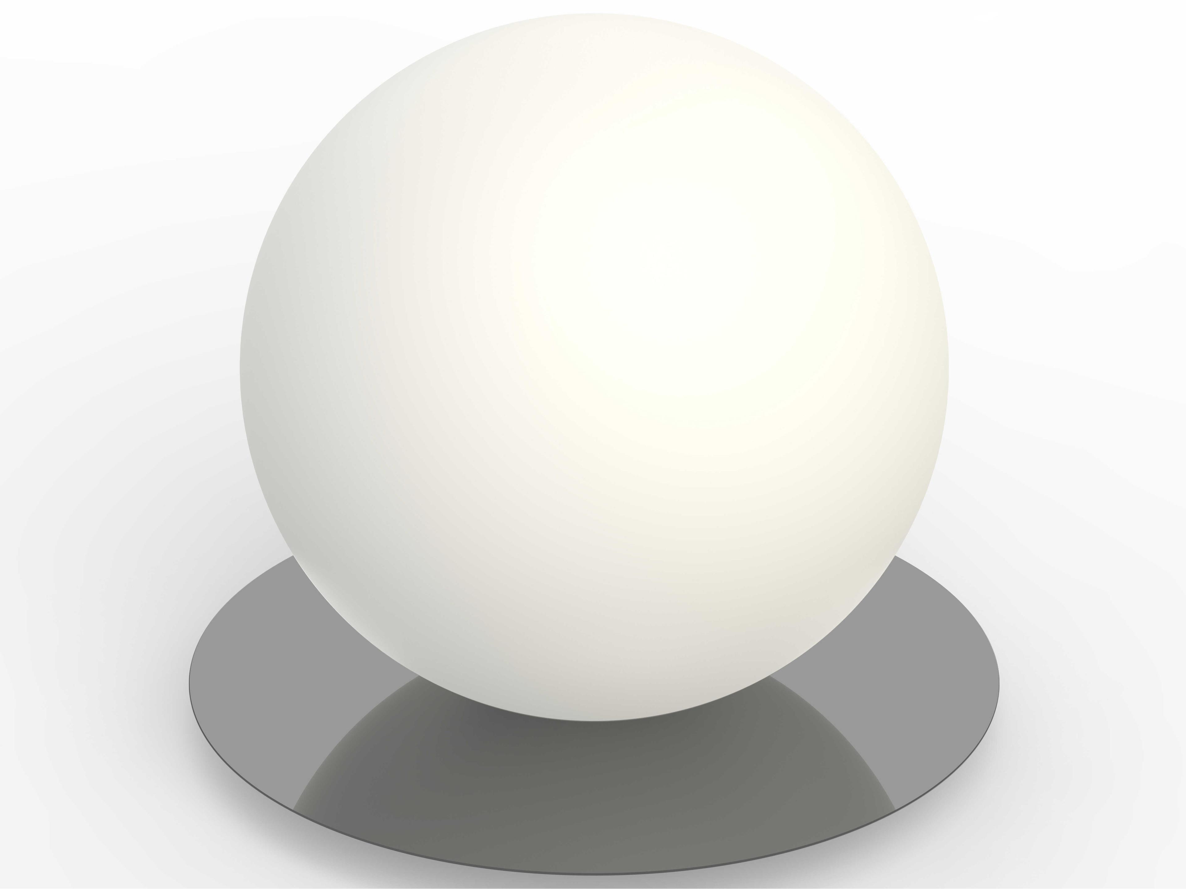 Pablo Bola Sphere Opal Glass Table Lamp