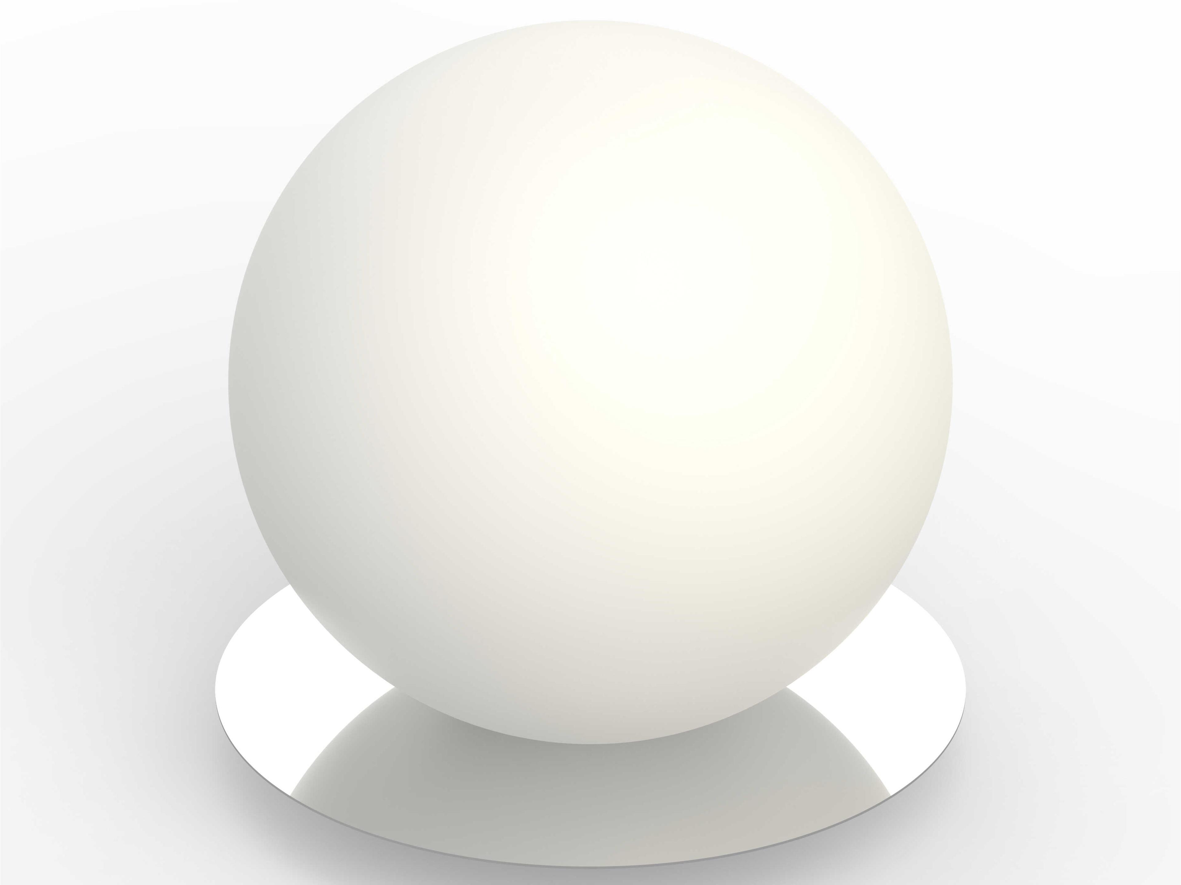 Pablo Bola Sphere Opal Glass Table Lamp