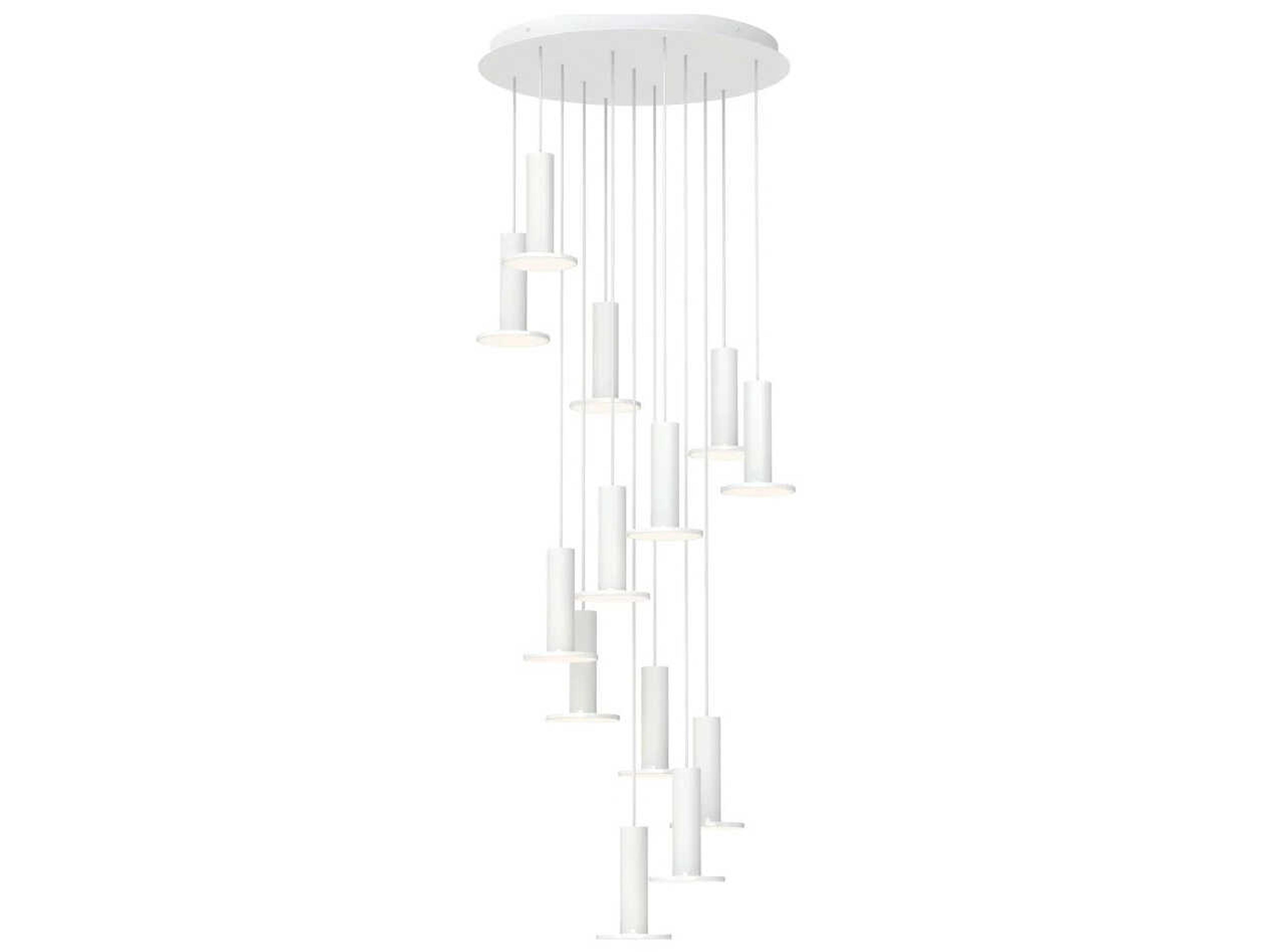 Cielo 13-Light Cylinder Linear Chandelier