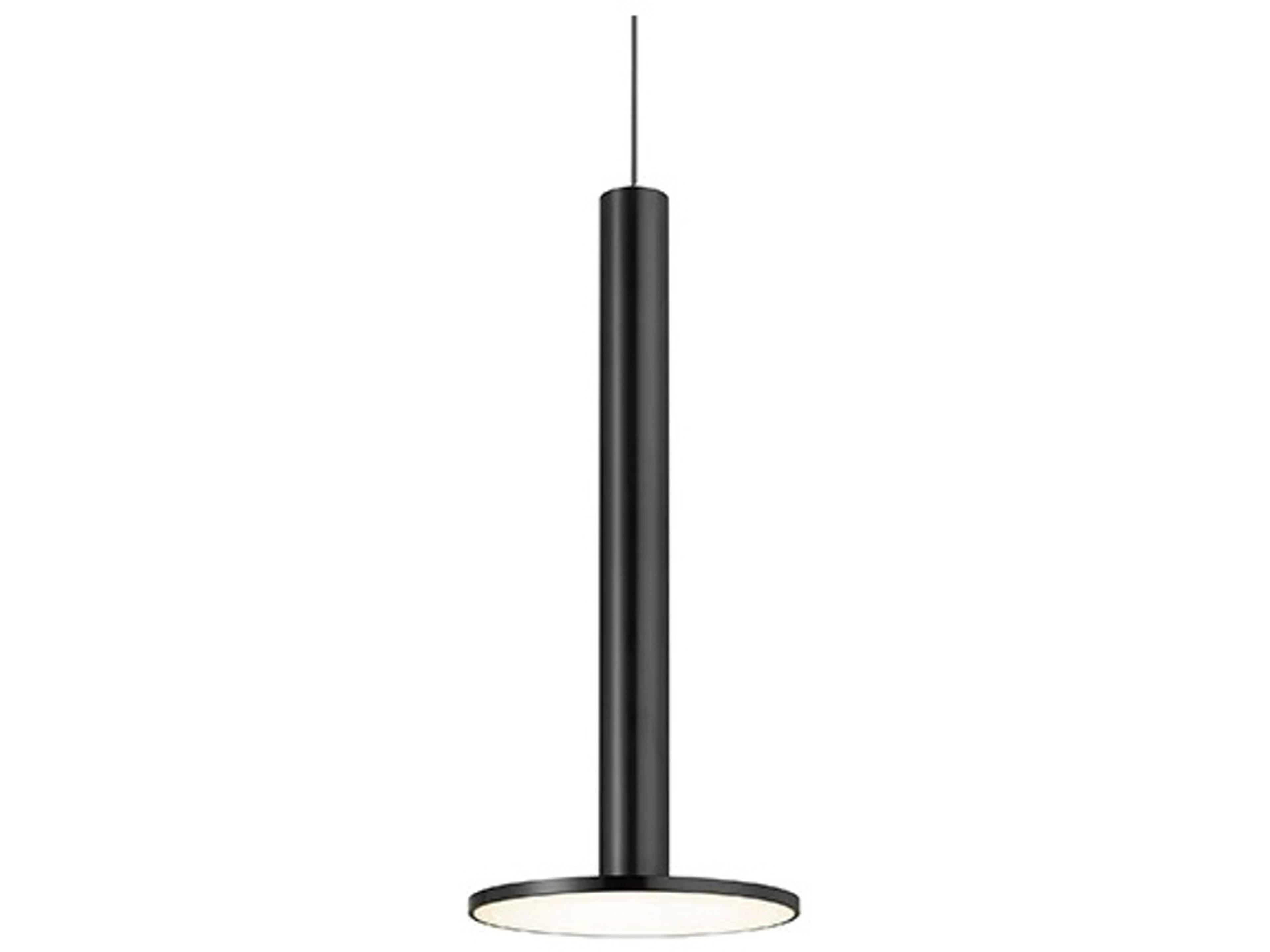 Cielo-XL 1-Light Satin Black Cylinder Linear Mini Pendant