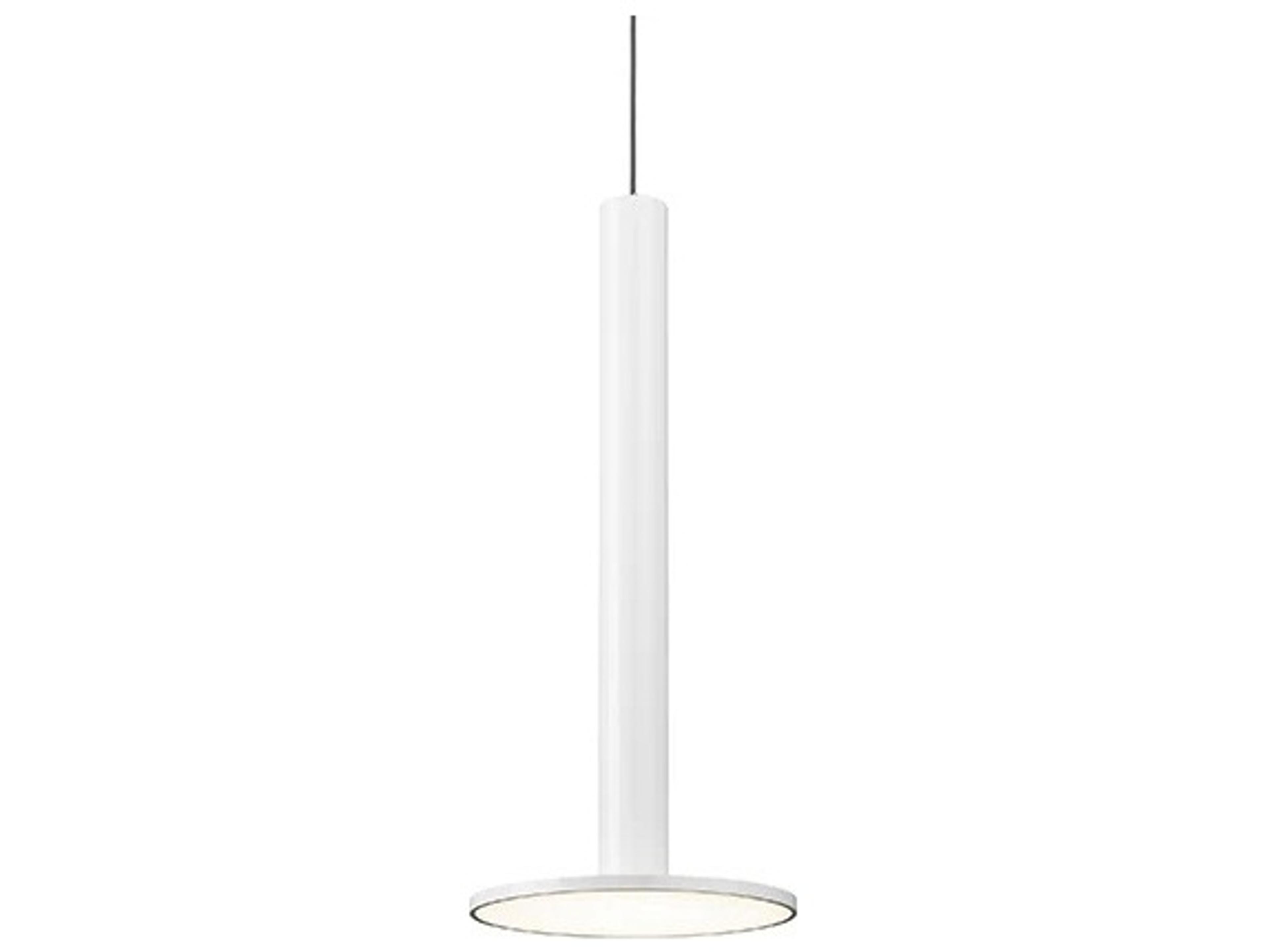 Cielo-XL 1-Light Gloss White Cylinder Linear Mini Pendant
