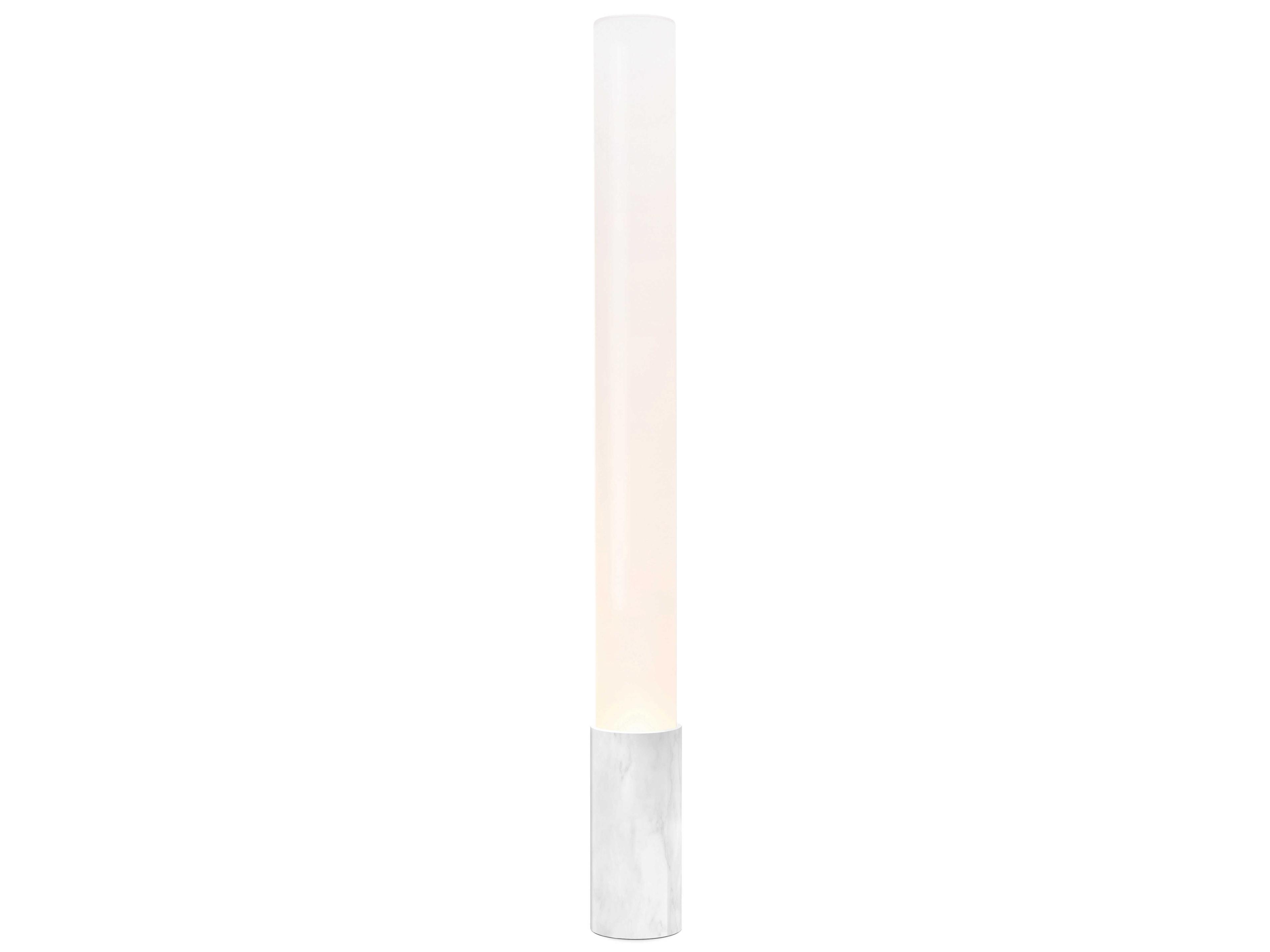 Elise White Marble PMMA Diffuser Floor Lamp